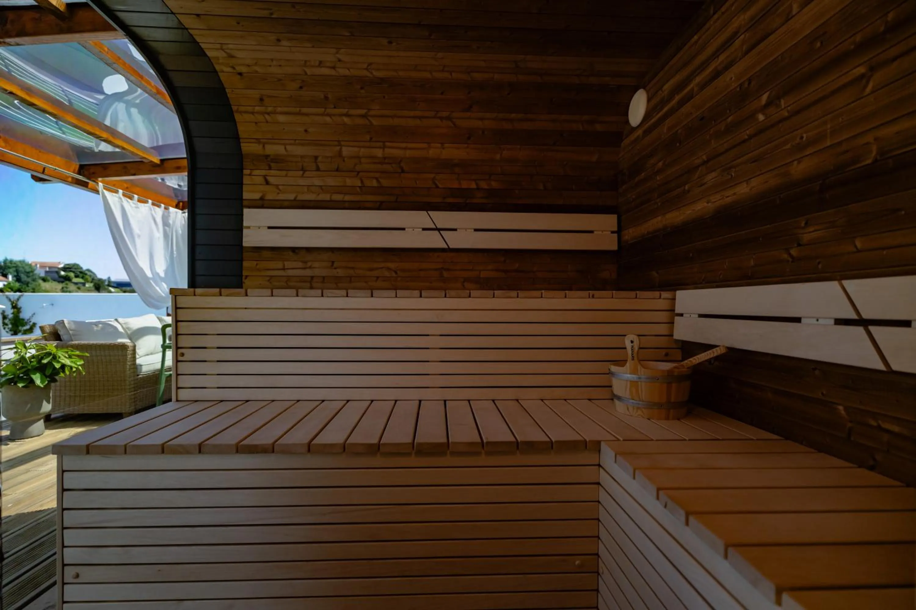 Sauna in Alojamento Jasmine
