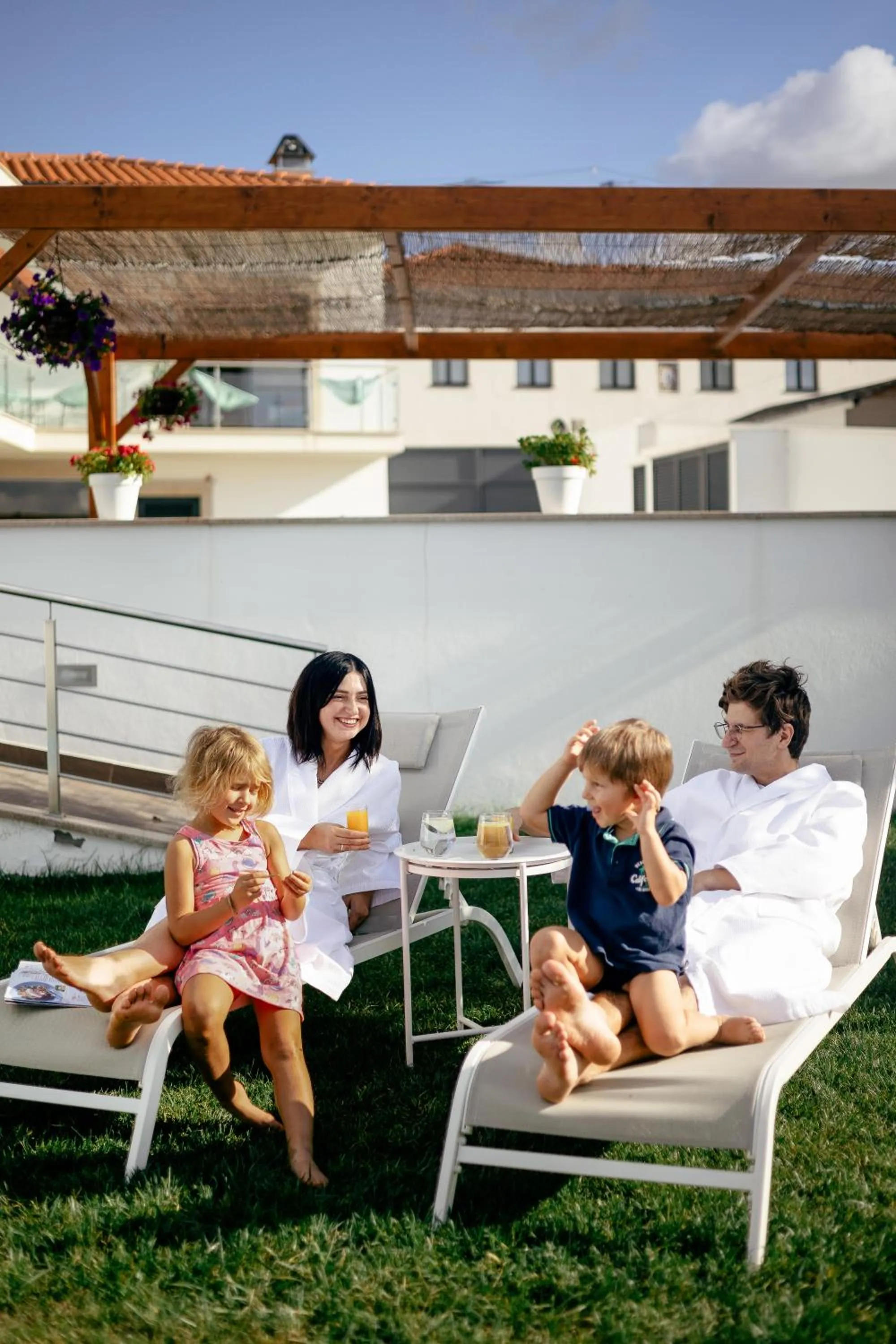 Garden in Alojamento Jasmine