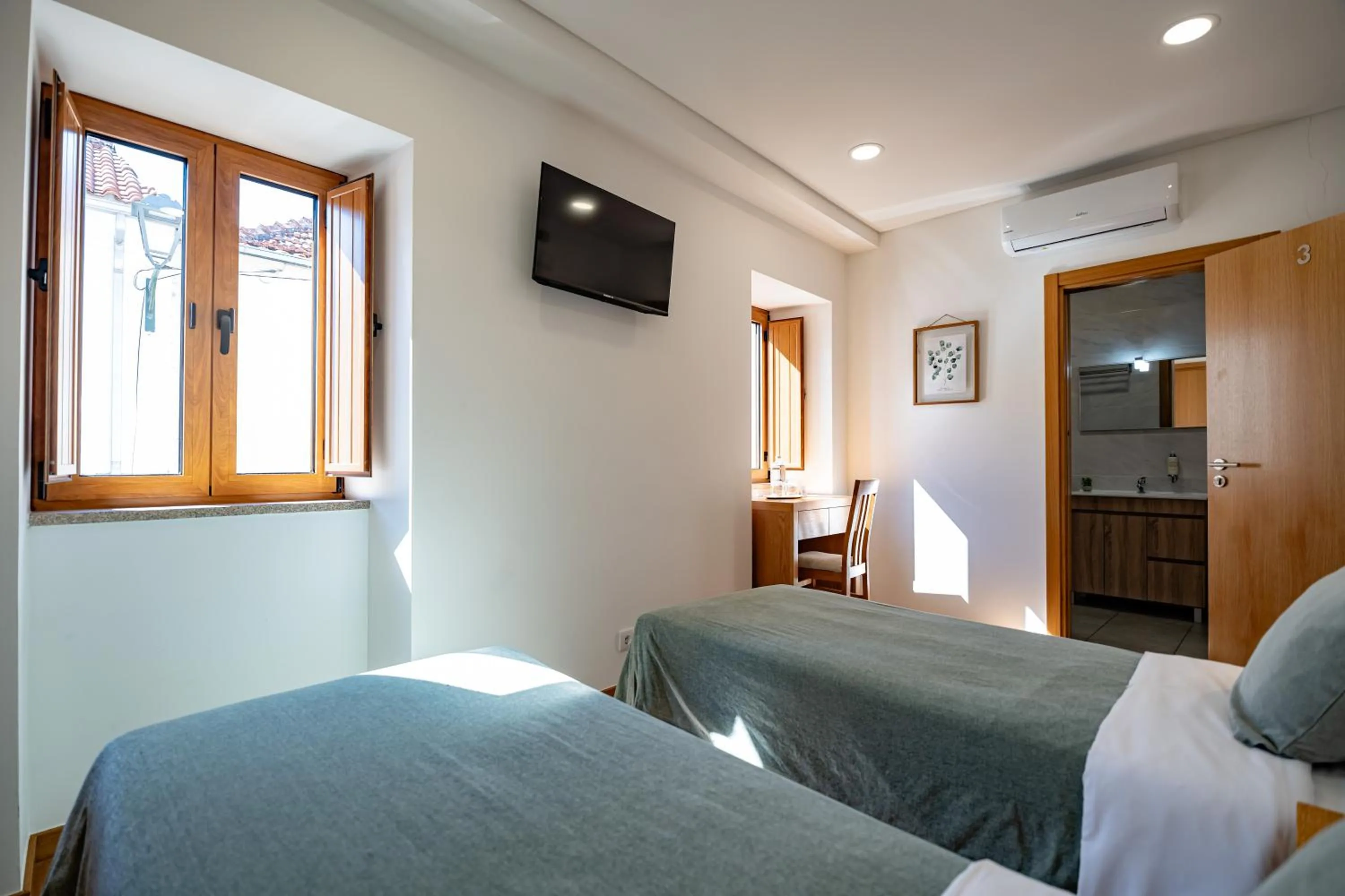 Bed in Alojamento Jasmine