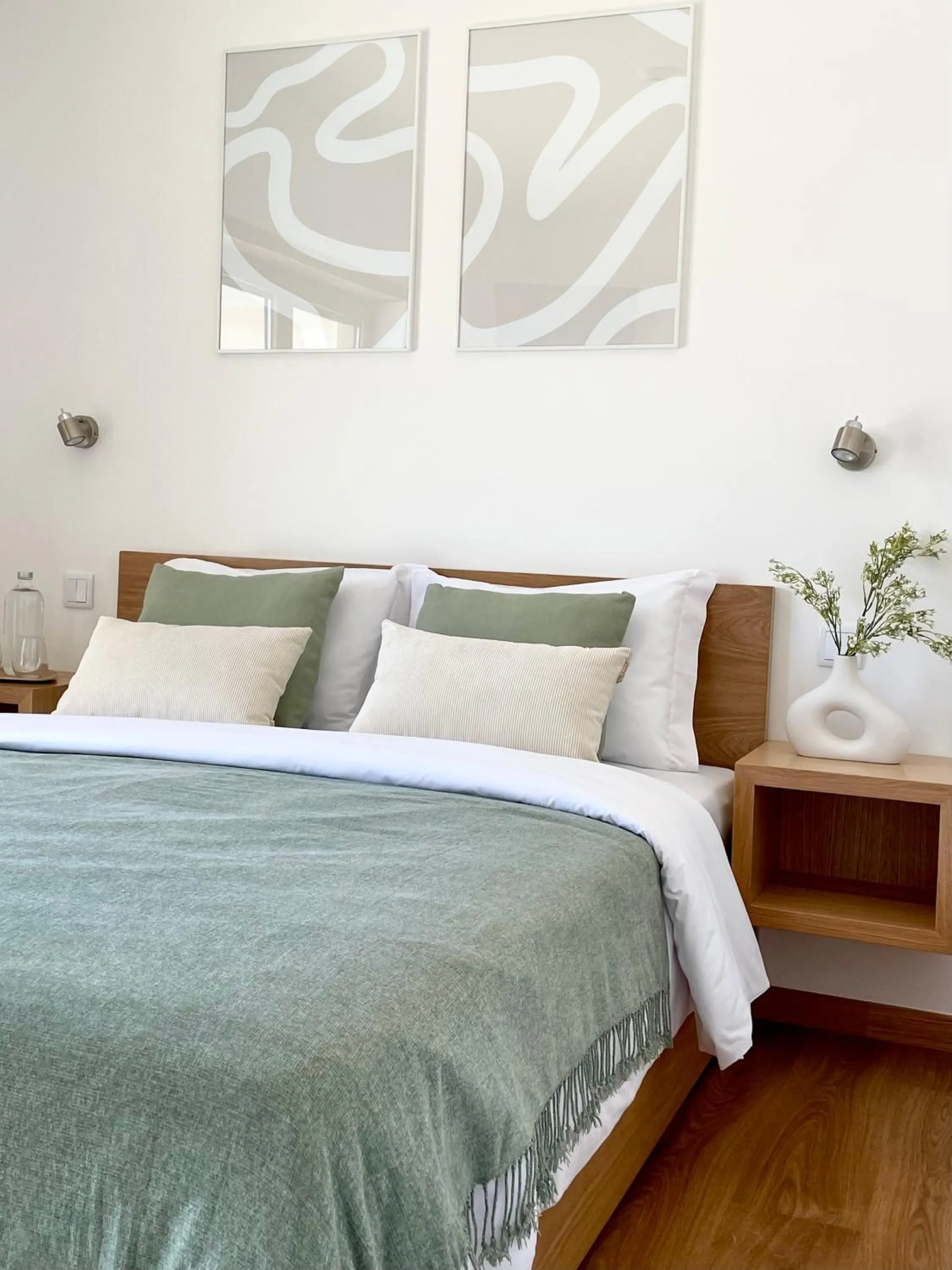 Bed in Alojamento Jasmine