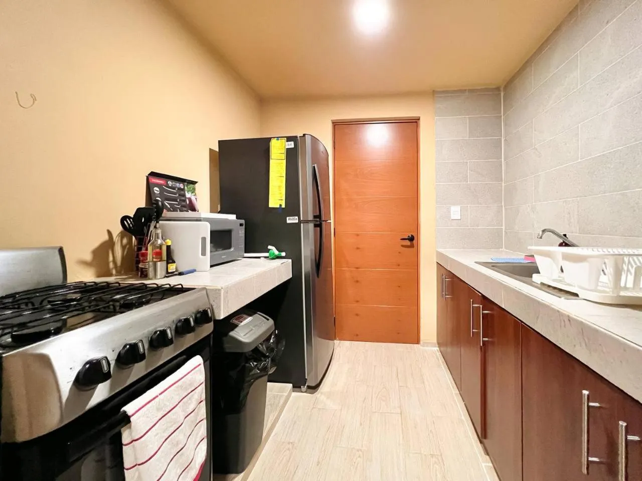 Kitchen or kitchenette in Depa Palenque 2 Cancun