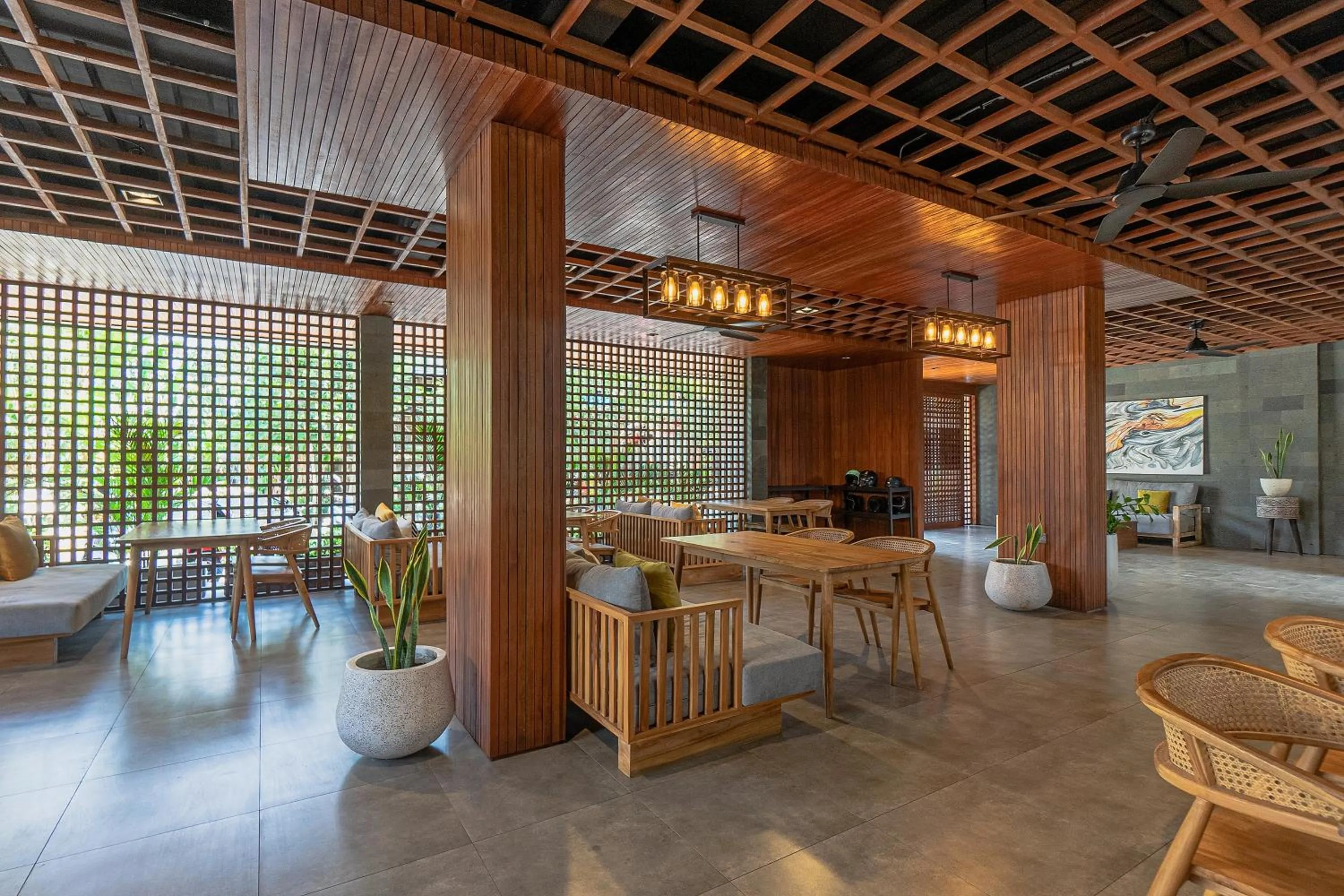 Lobby or reception in Forseti Athena