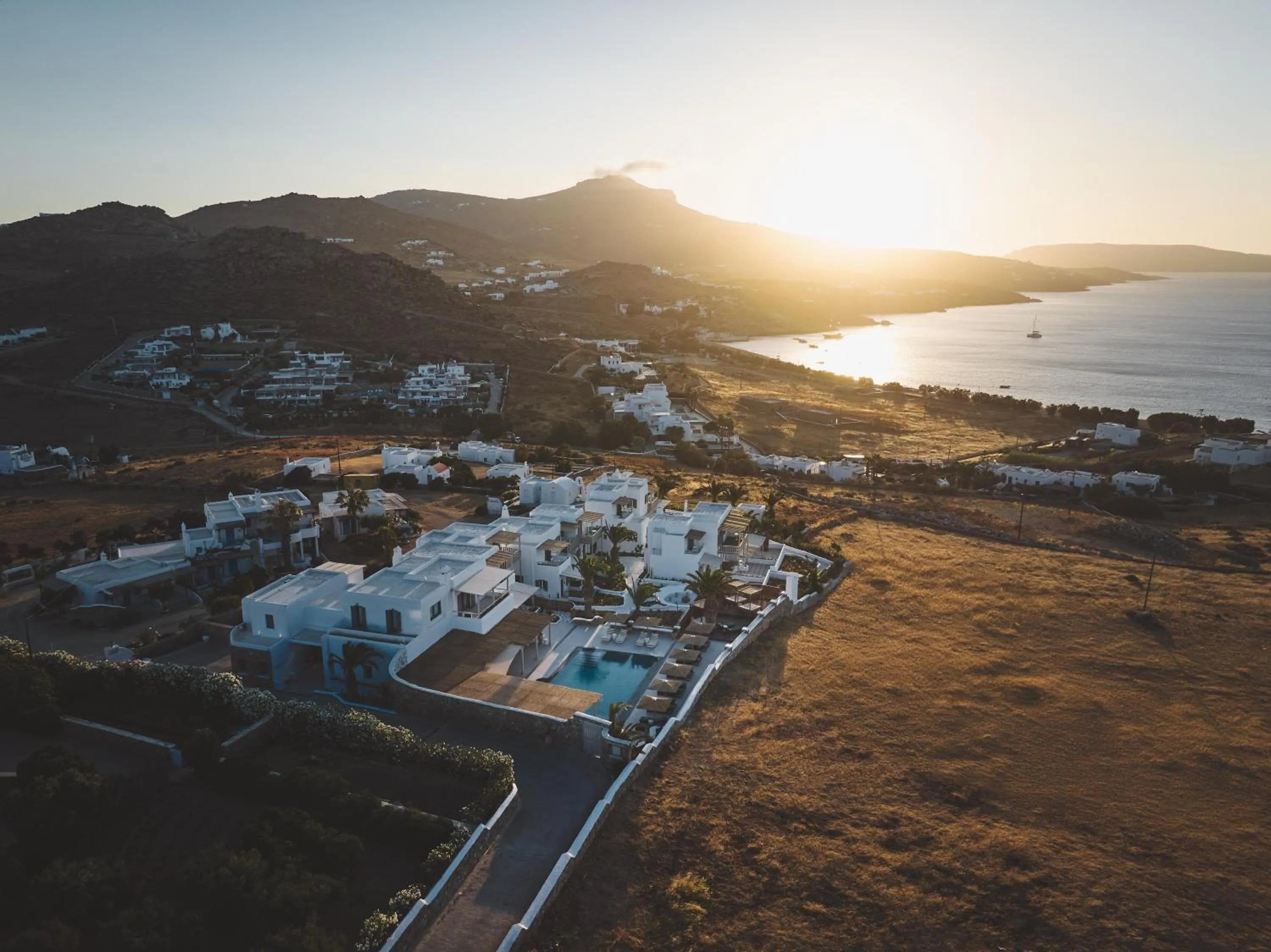 Bird's eye view in NUMO Mykonos Boutique Resort