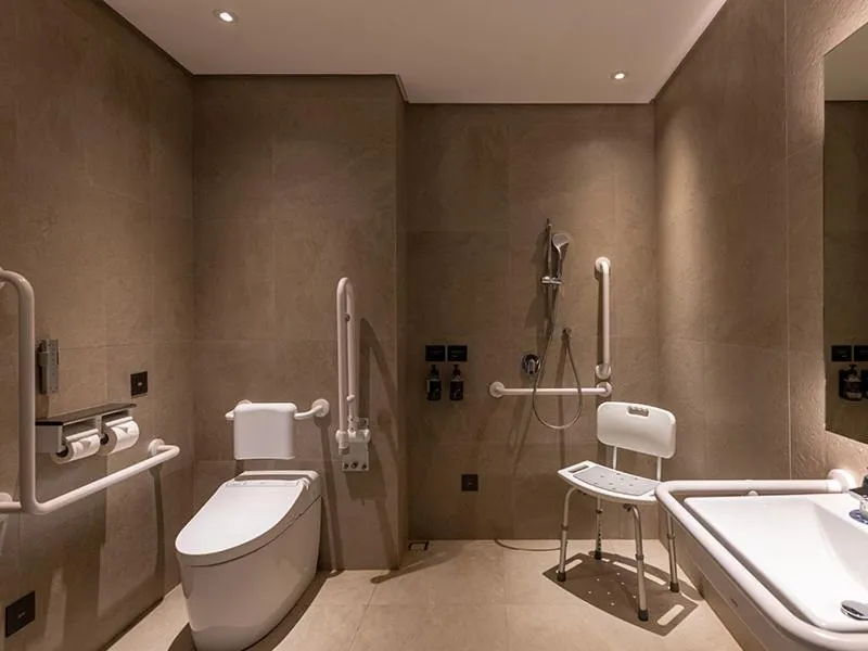 Toilet in Orient Luxury Hotel-Jiaoxi