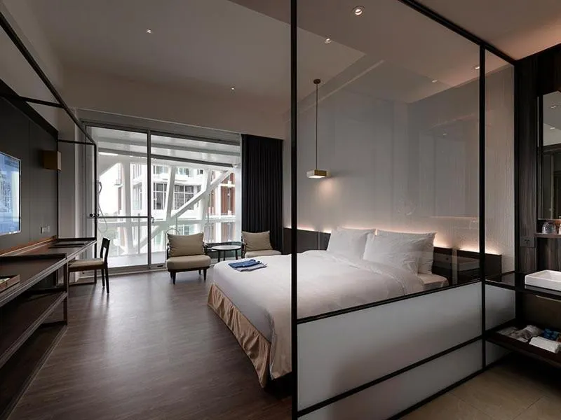 Bed in Orient Luxury Hotel-Jiaoxi