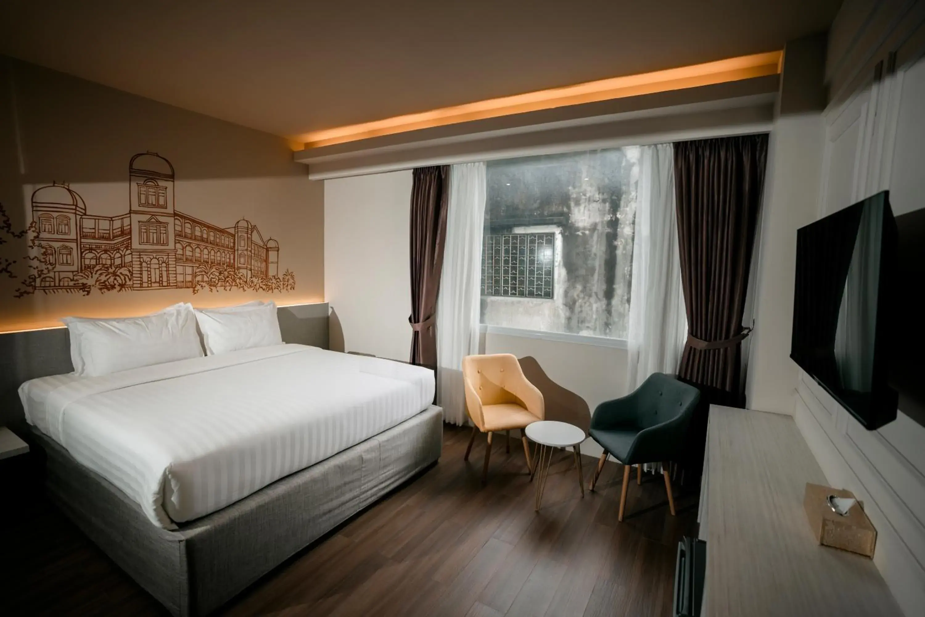 Standard Double Room in The Rangoon Hotel Standard Double Room in The Rangoon Hotel