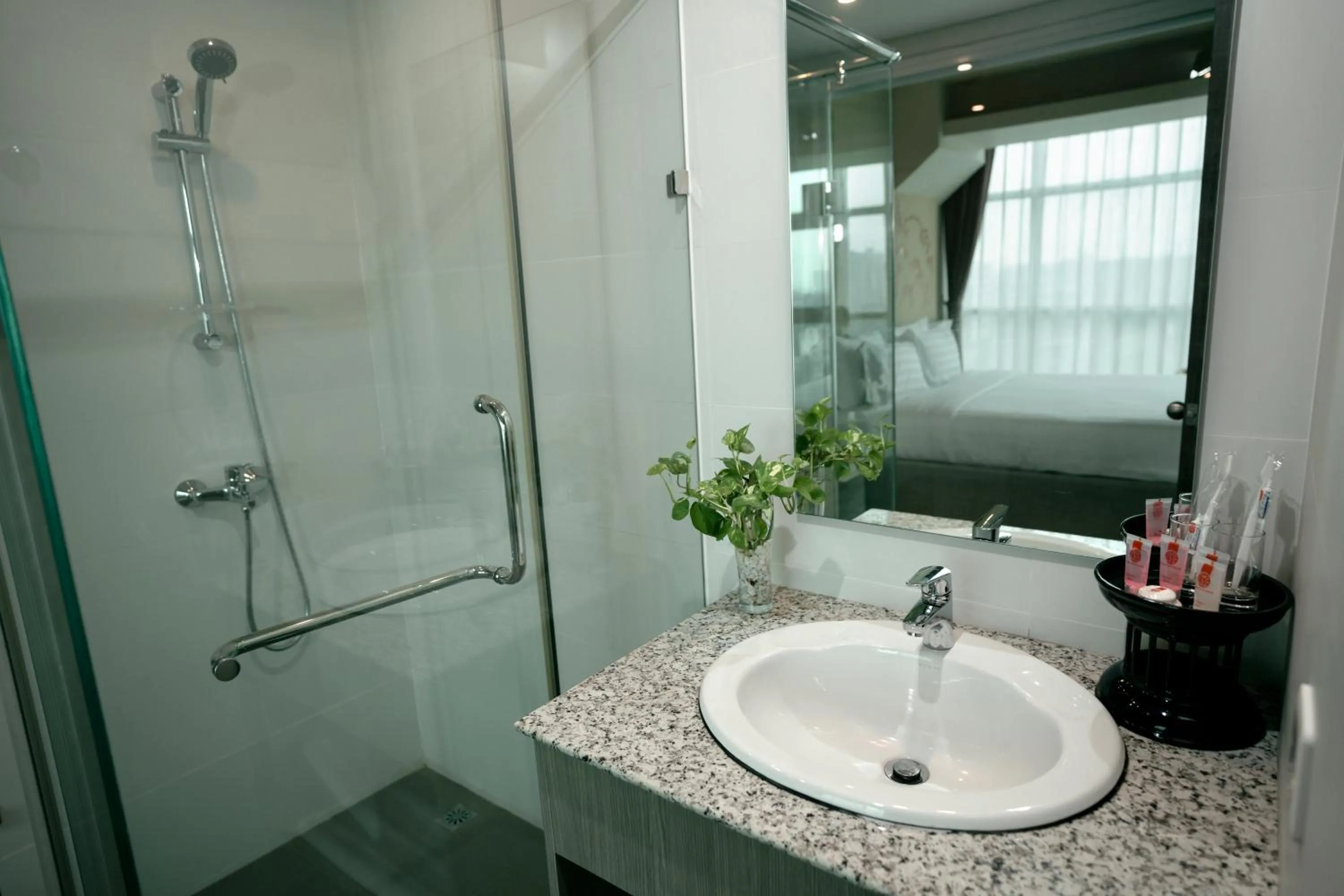 Shower in The Rangoon Hotel