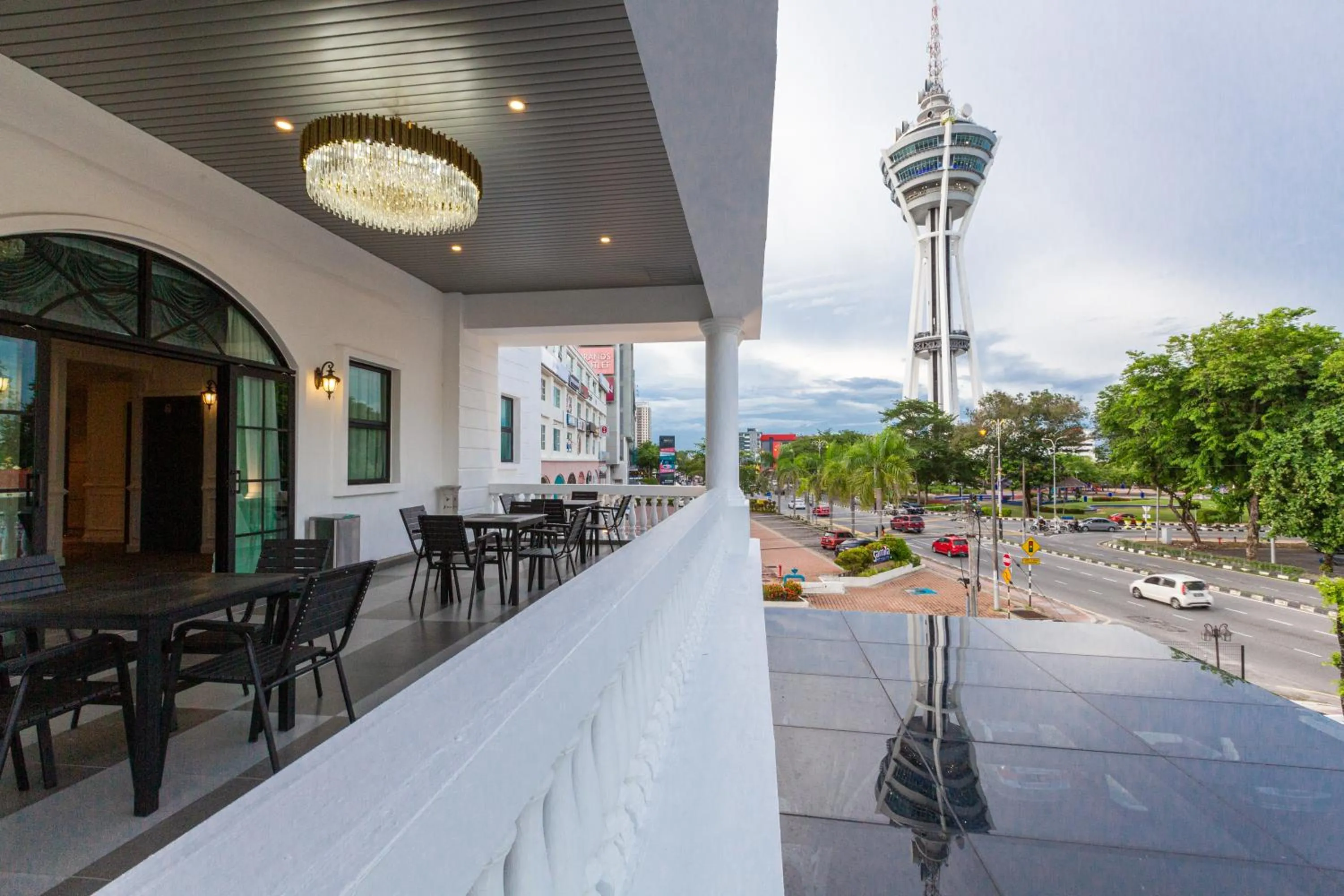 Balcony/Terrace in Frazel Heritage Hotel