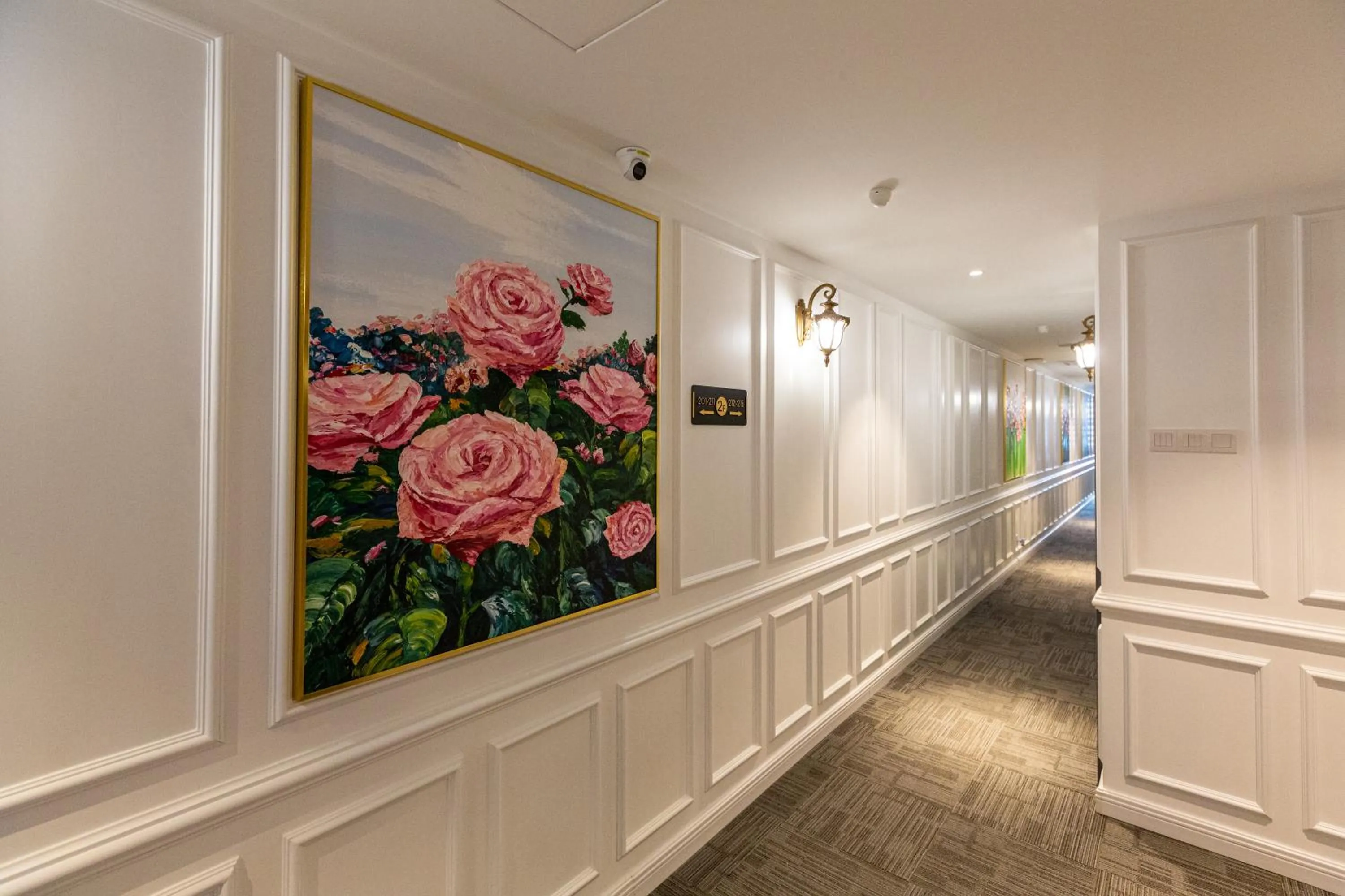 Decorative detail in Frazel Heritage Hotel