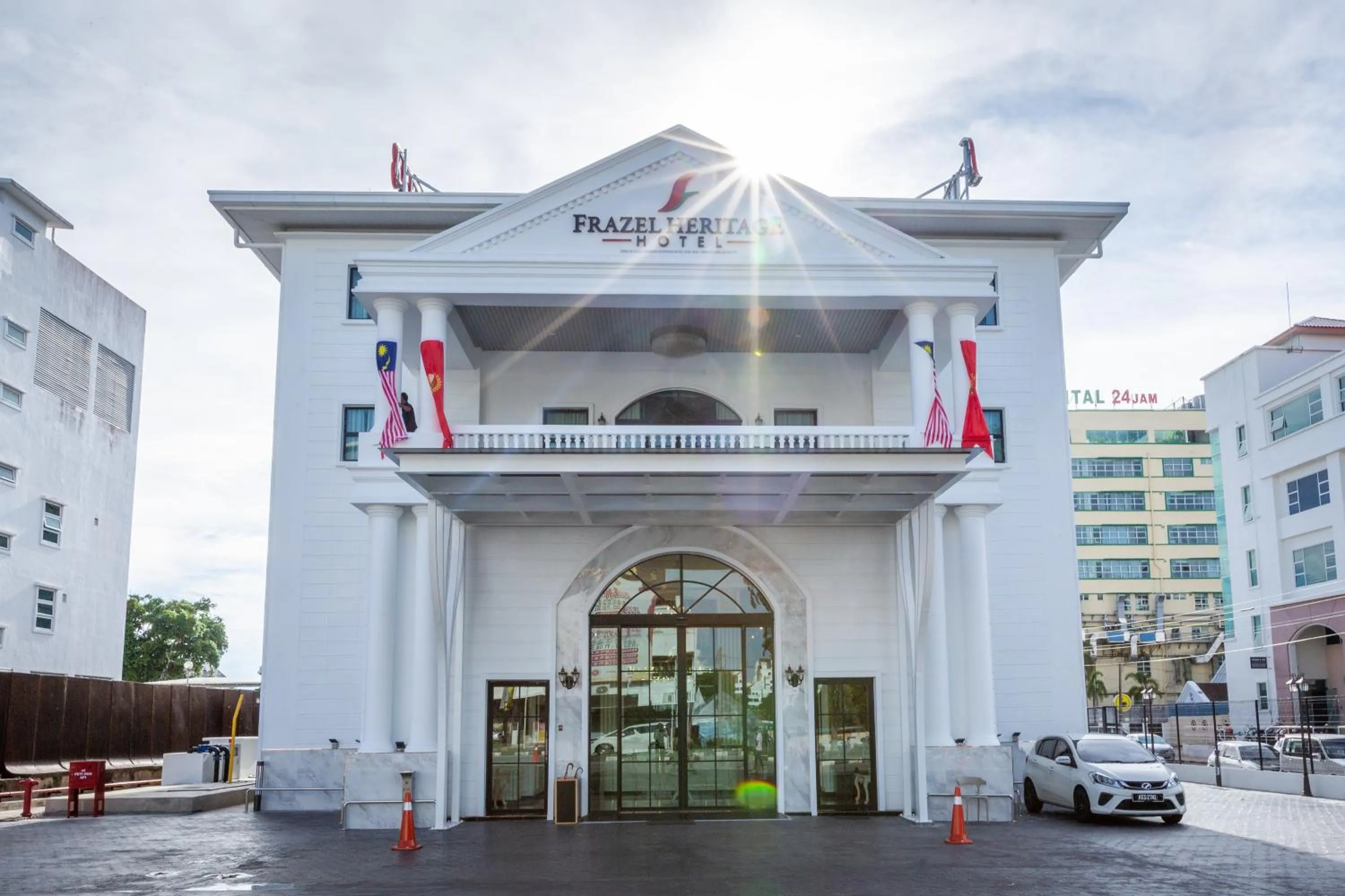 Property building in Frazel Heritage Hotel