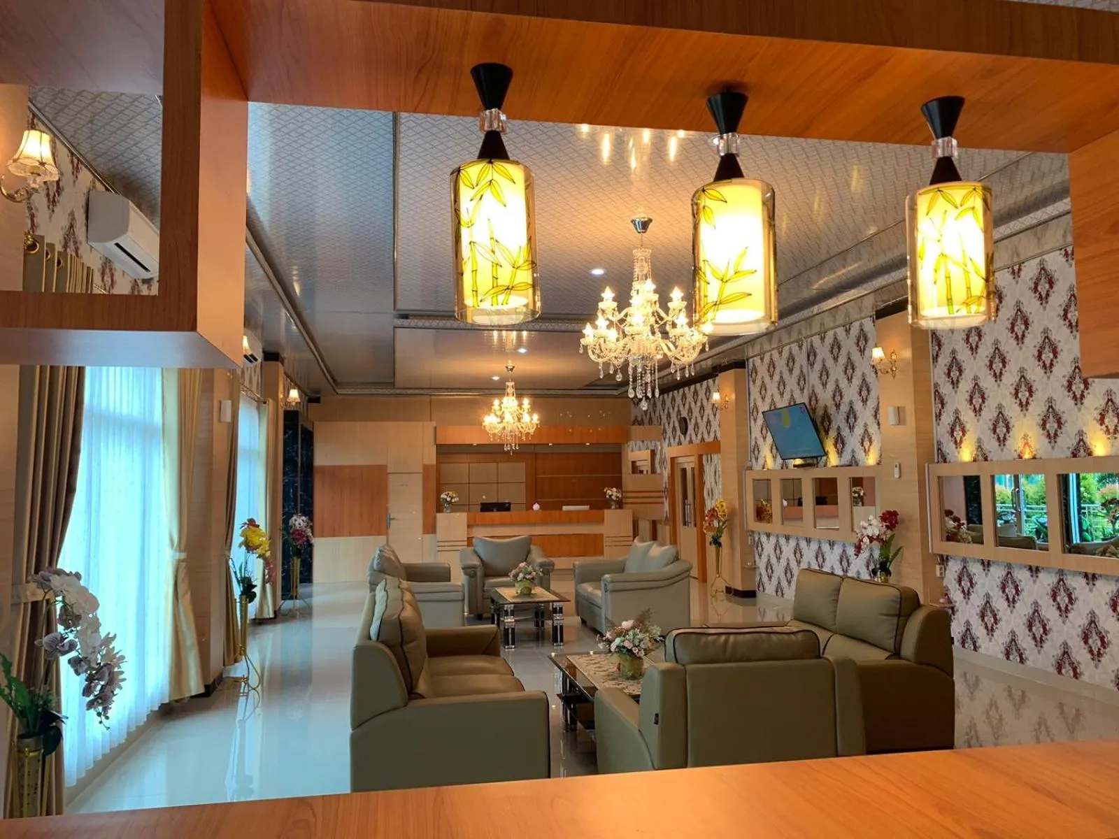 Lounge or bar in Wisma Jannatun Naim Lampung