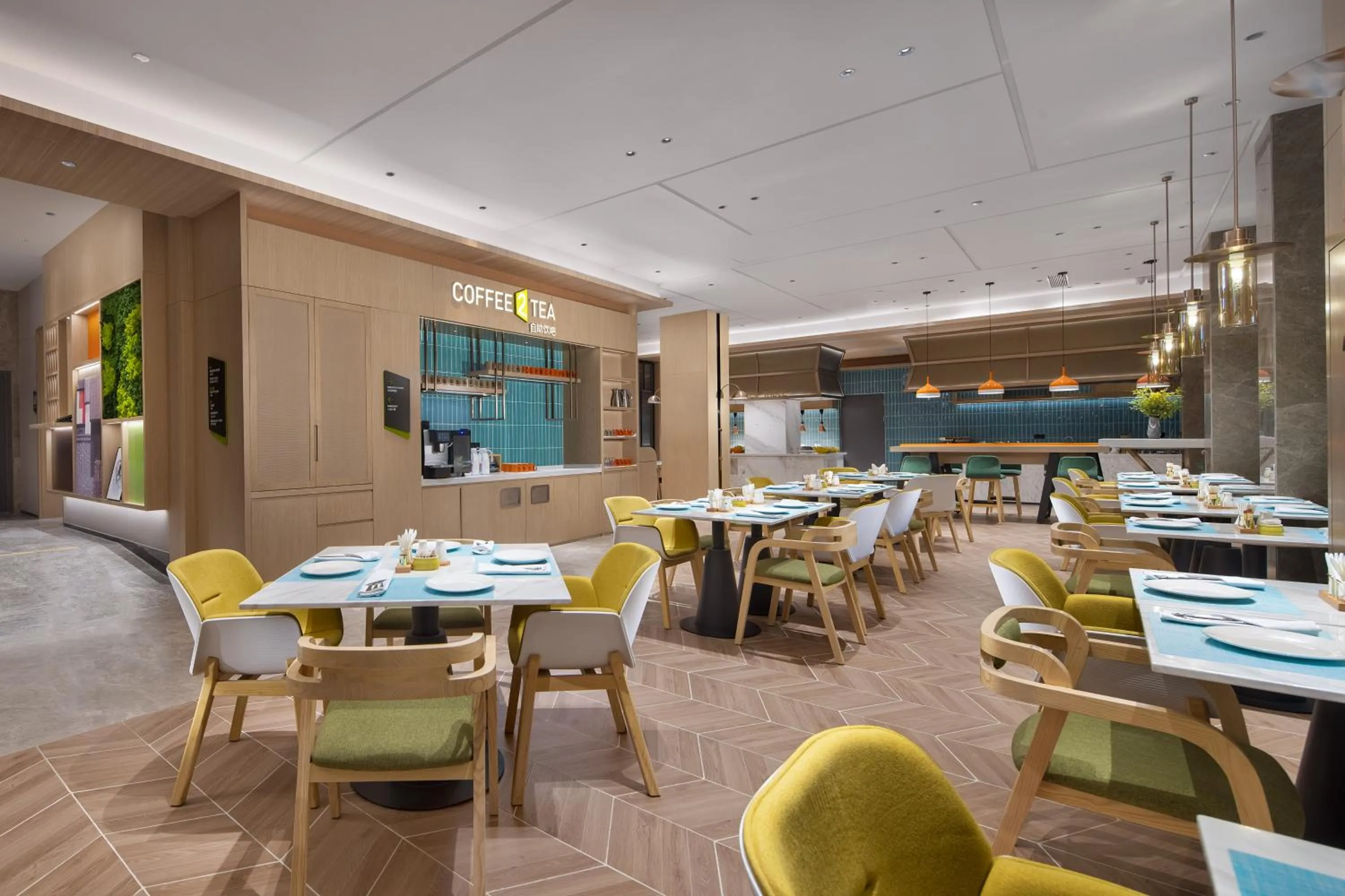 Restaurant/places to eat in Home2 Suites By Hilton Wuhan Hankou Railway Station