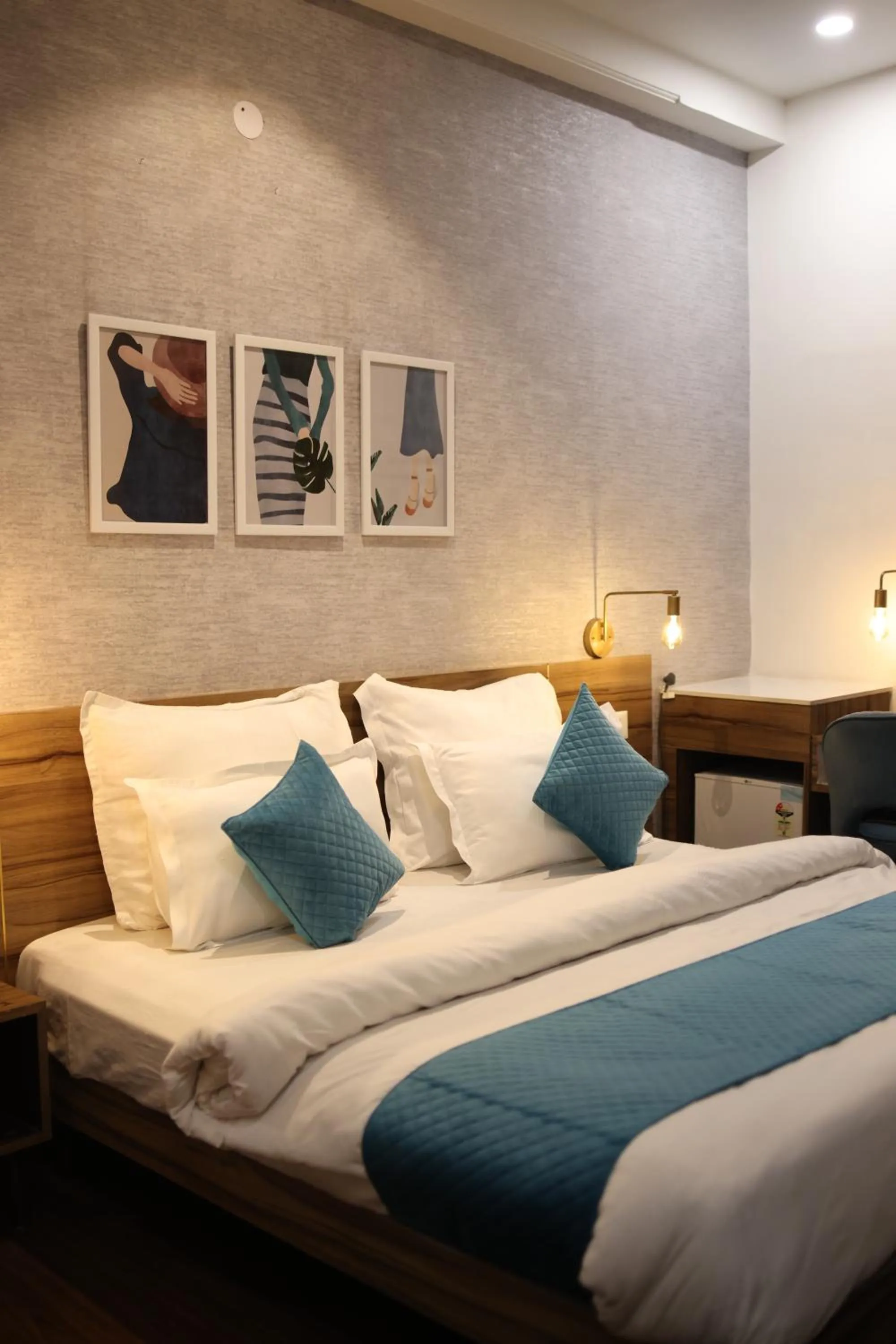 Bed in Gallivanto Inn - Rohini