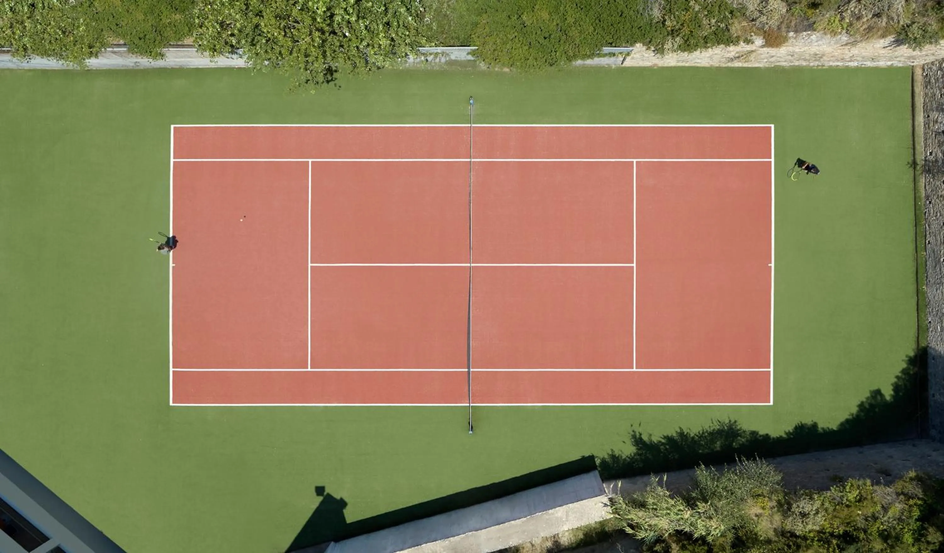 Tennis court in Amus Hotel & Spa