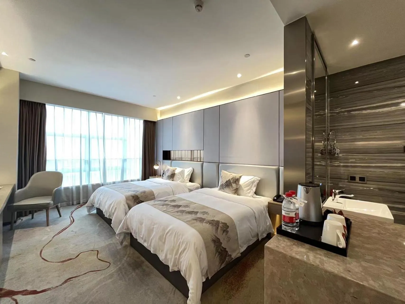 Bed in Qingyuan Argyle Hotel