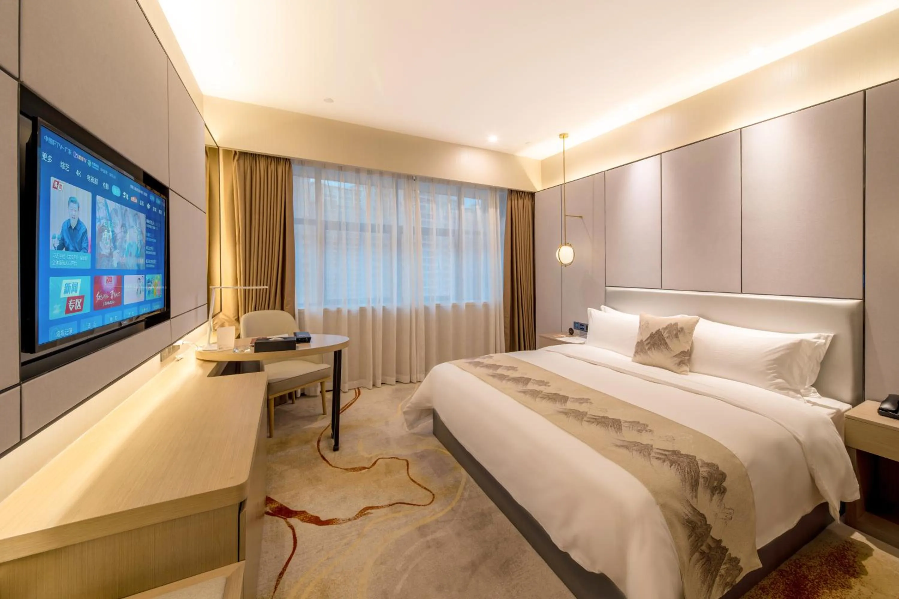 Bed in Qingyuan Argyle Hotel