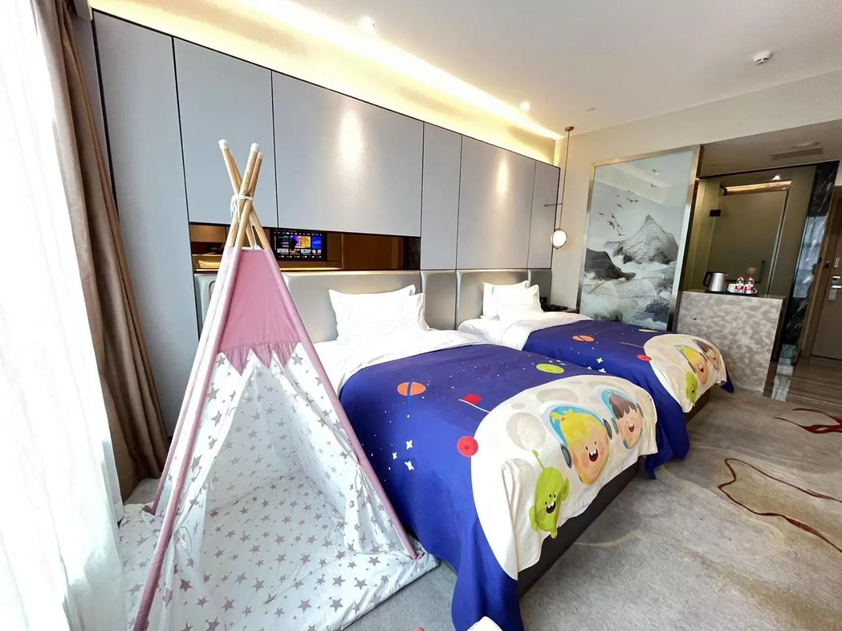 Bed in Qingyuan Argyle Hotel