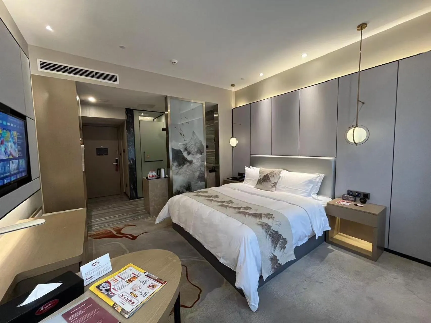 Bed in Qingyuan Argyle Hotel