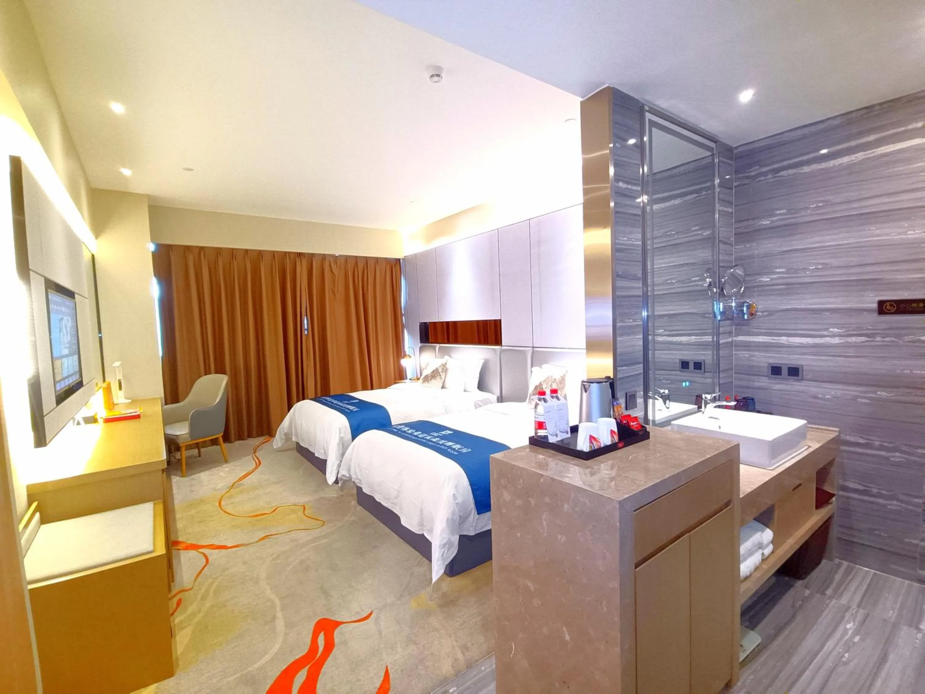 Bed in Qingyuan Argyle Hotel