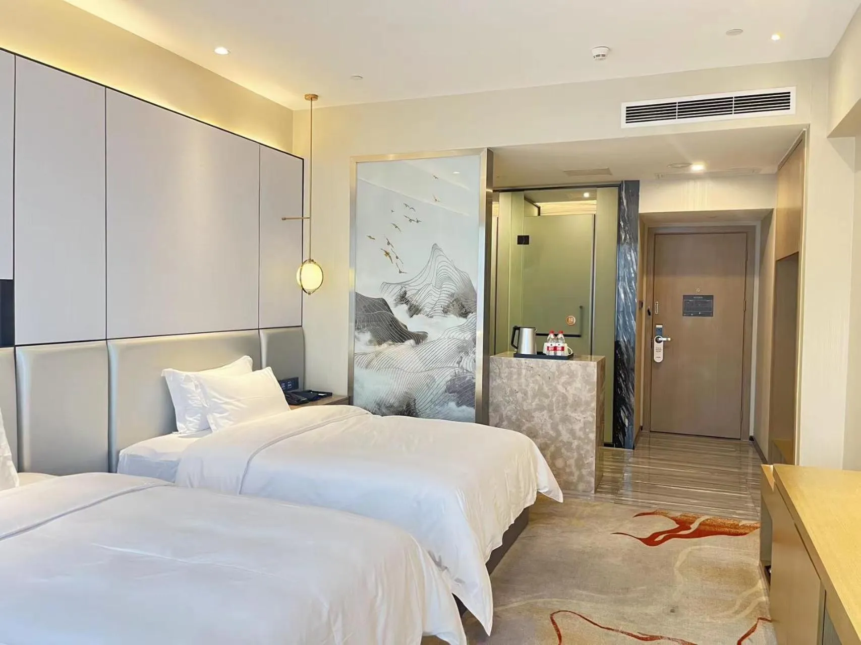 Bed in Qingyuan Argyle Hotel