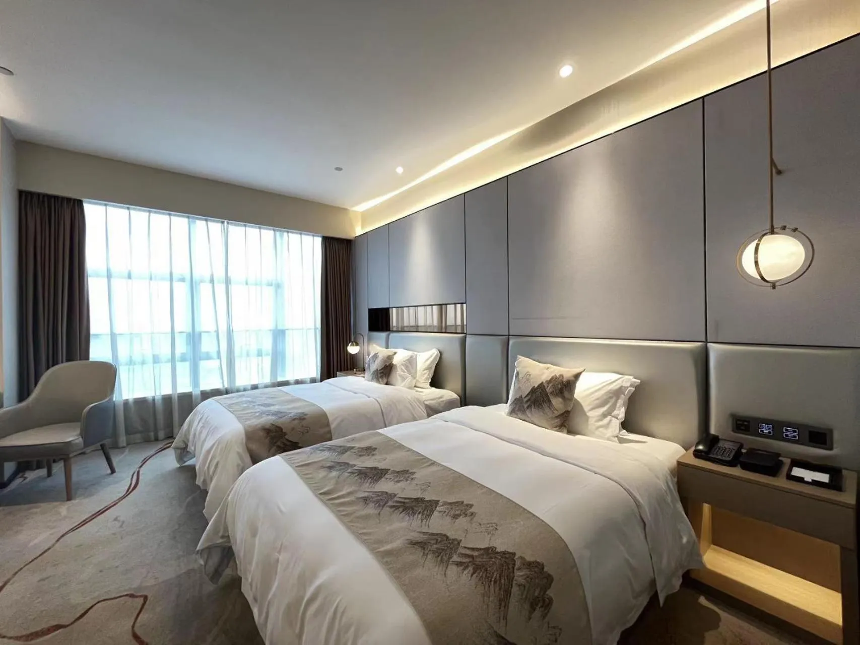 Bed in Qingyuan Argyle Hotel