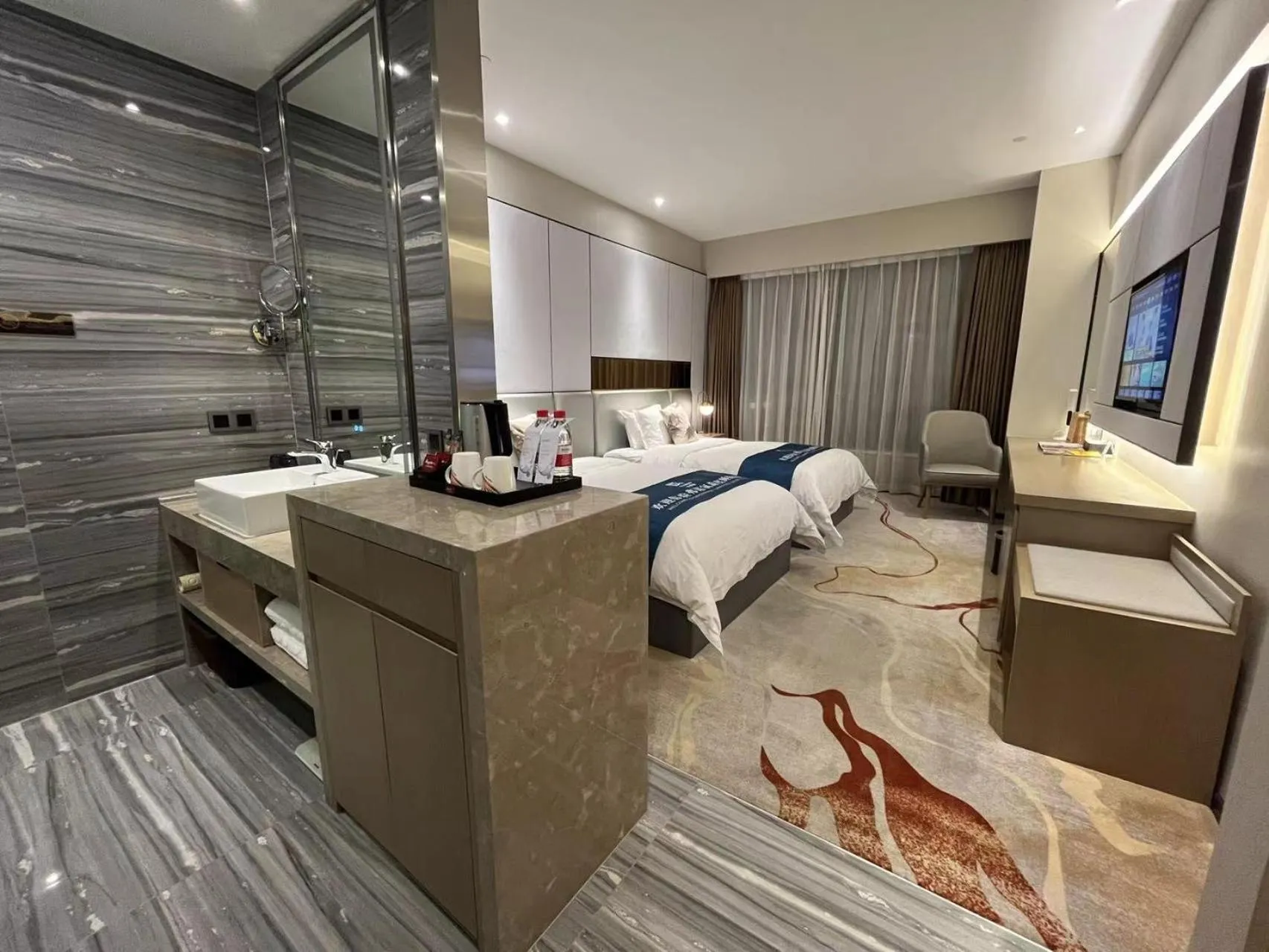 Bed in Qingyuan Argyle Hotel