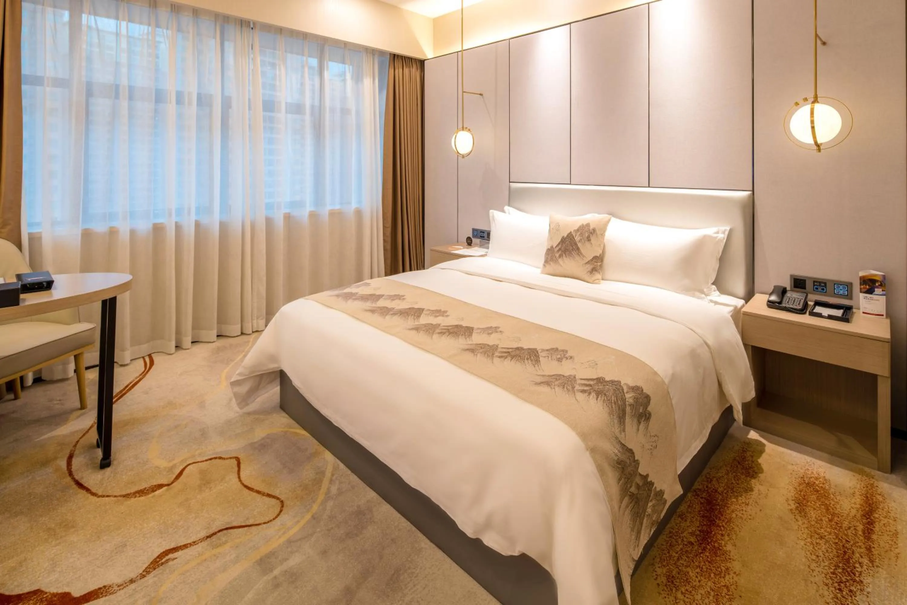 Bed in Qingyuan Argyle Hotel