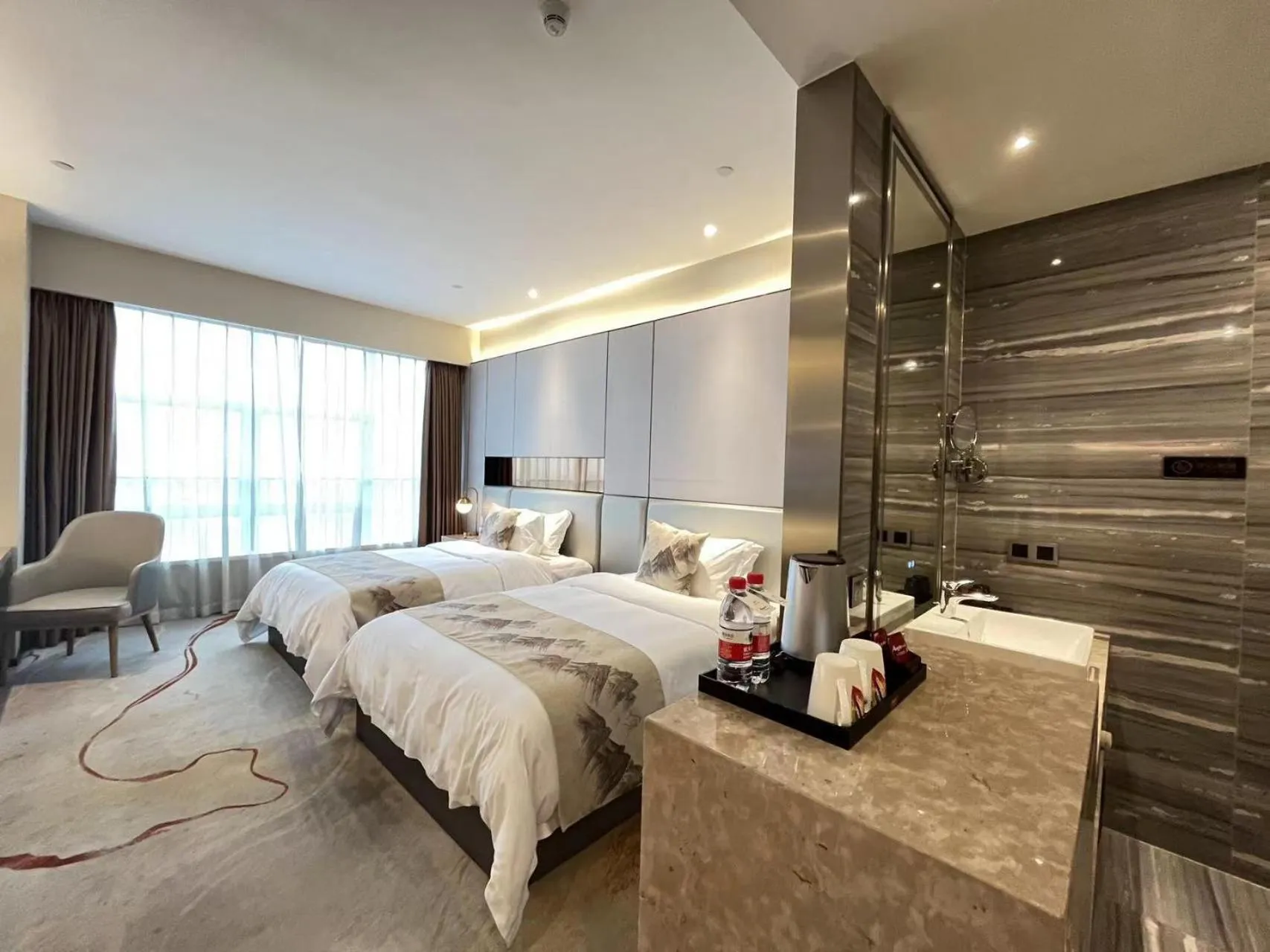 Bed in Qingyuan Argyle Hotel