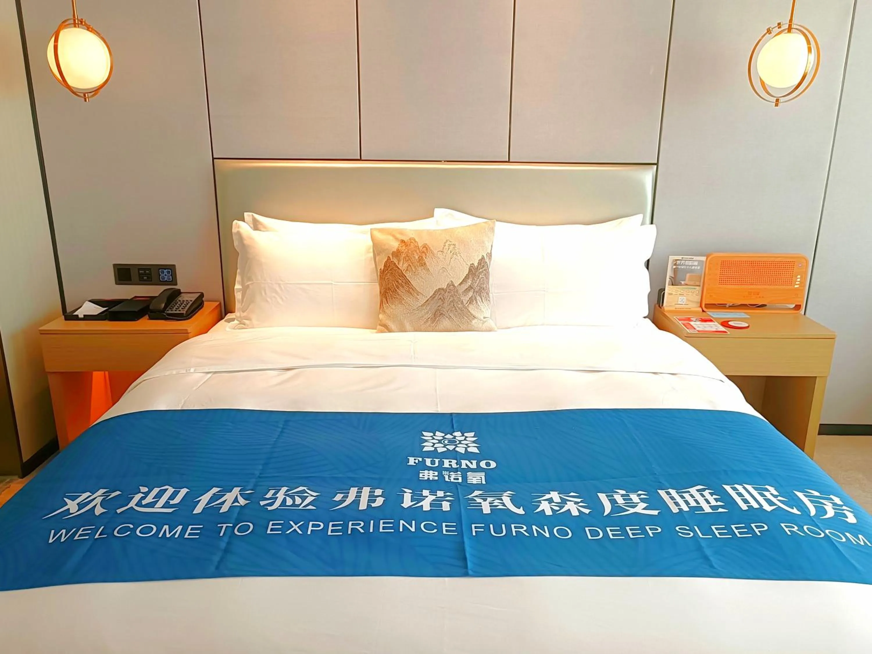 Bed in Qingyuan Argyle Hotel