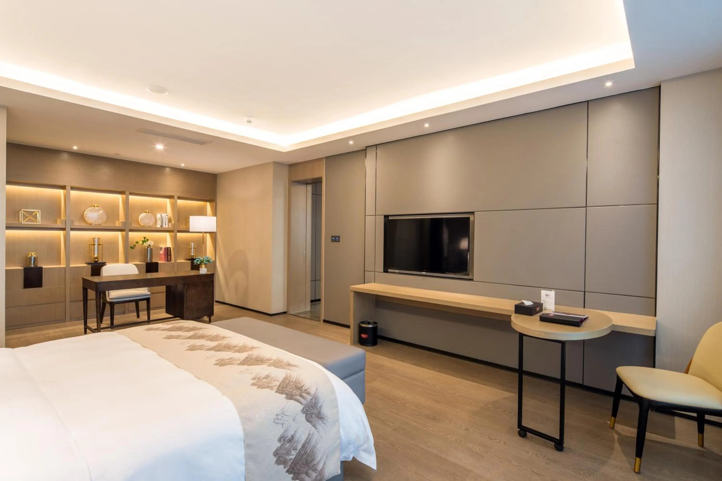 Bed in Qingyuan Argyle Hotel