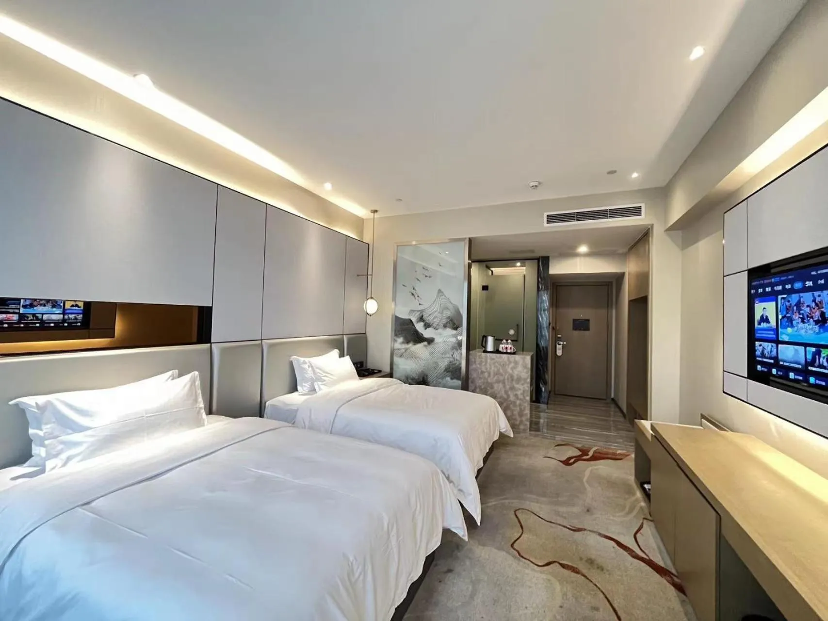 Bed in Qingyuan Argyle Hotel