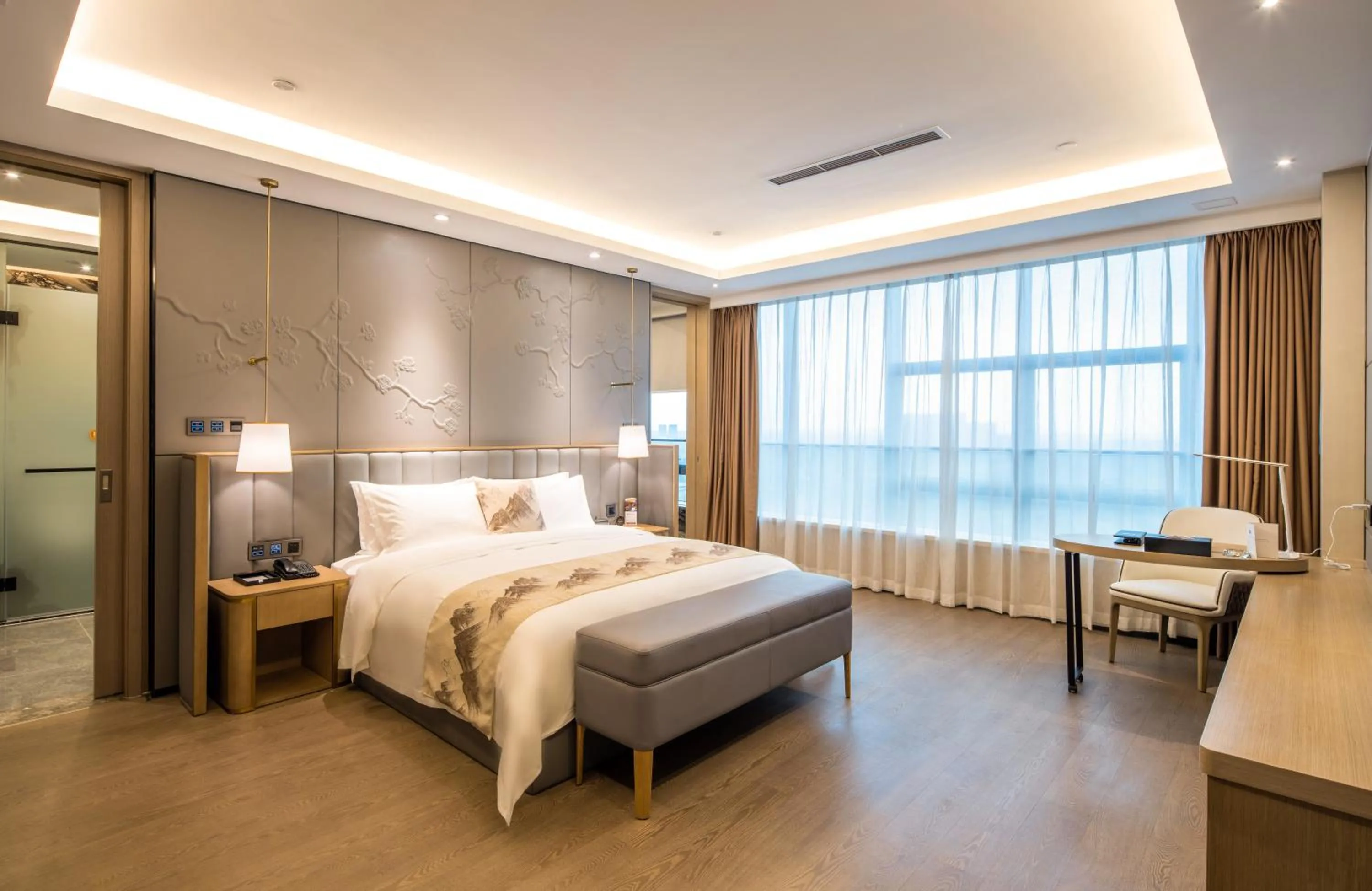 Bed in Qingyuan Argyle Hotel