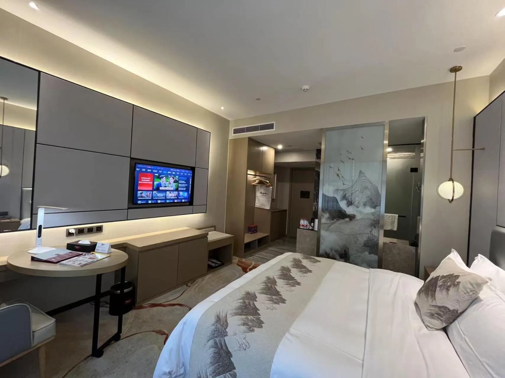 Bed in Qingyuan Argyle Hotel