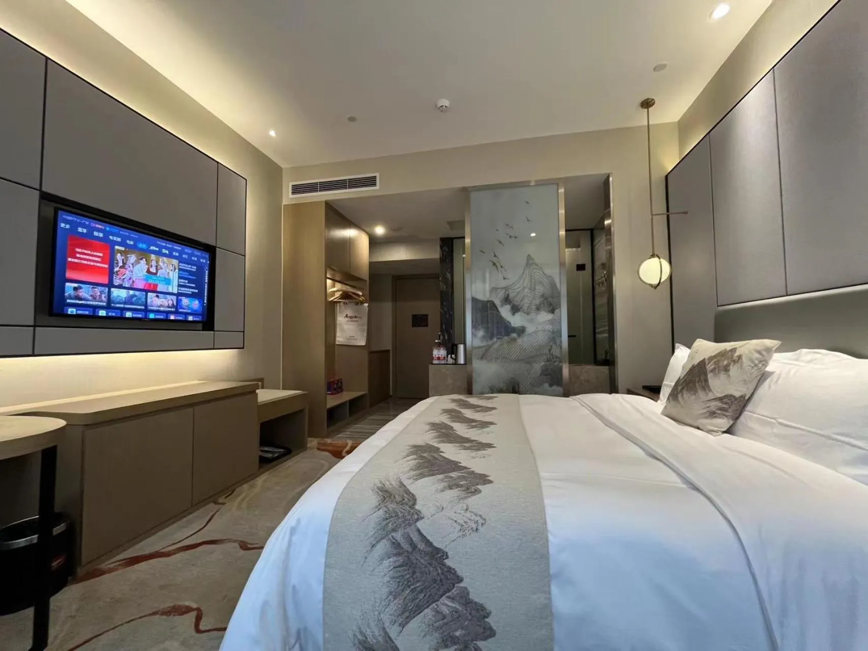 Bed in Qingyuan Argyle Hotel