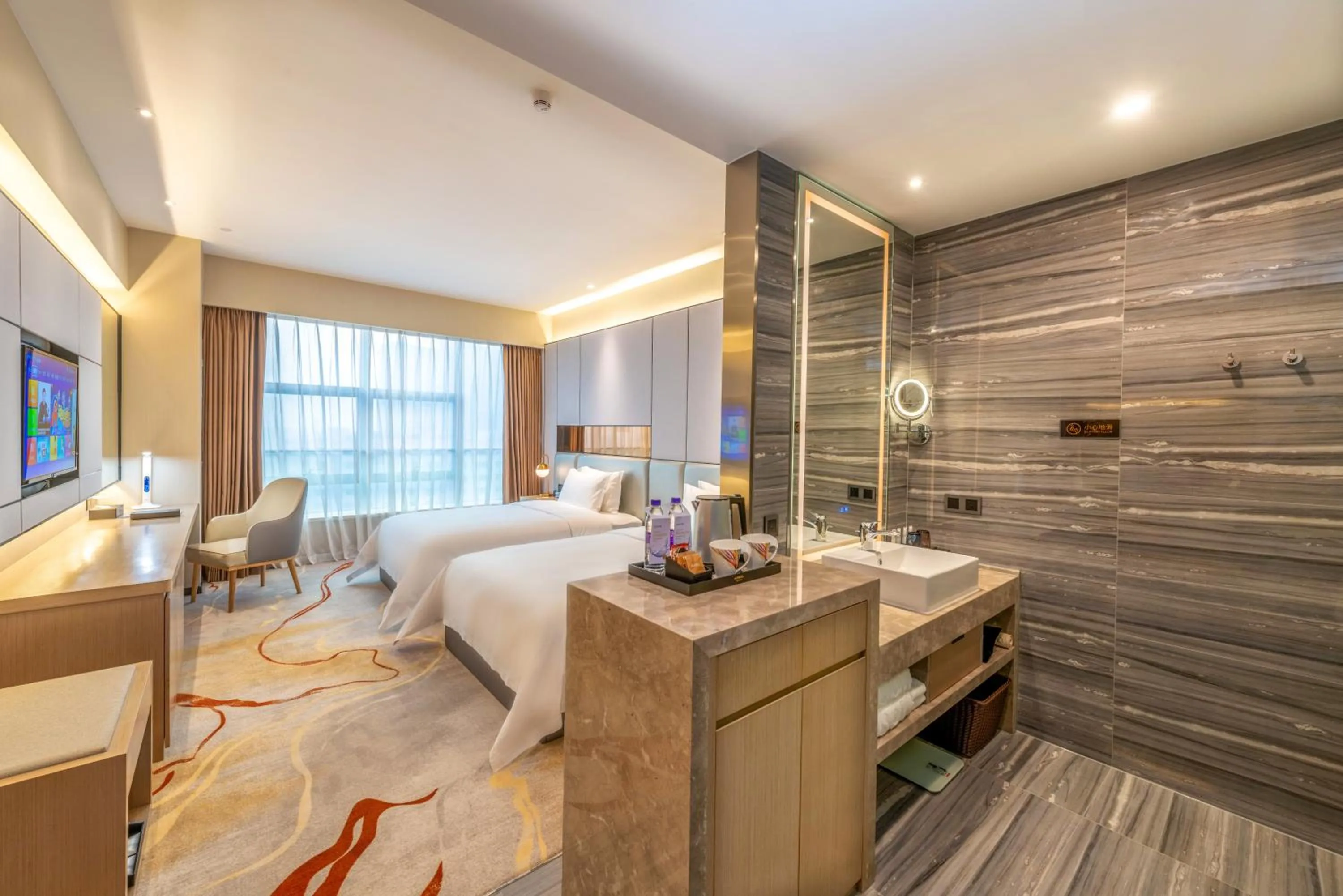 Bed in Qingyuan Argyle Hotel