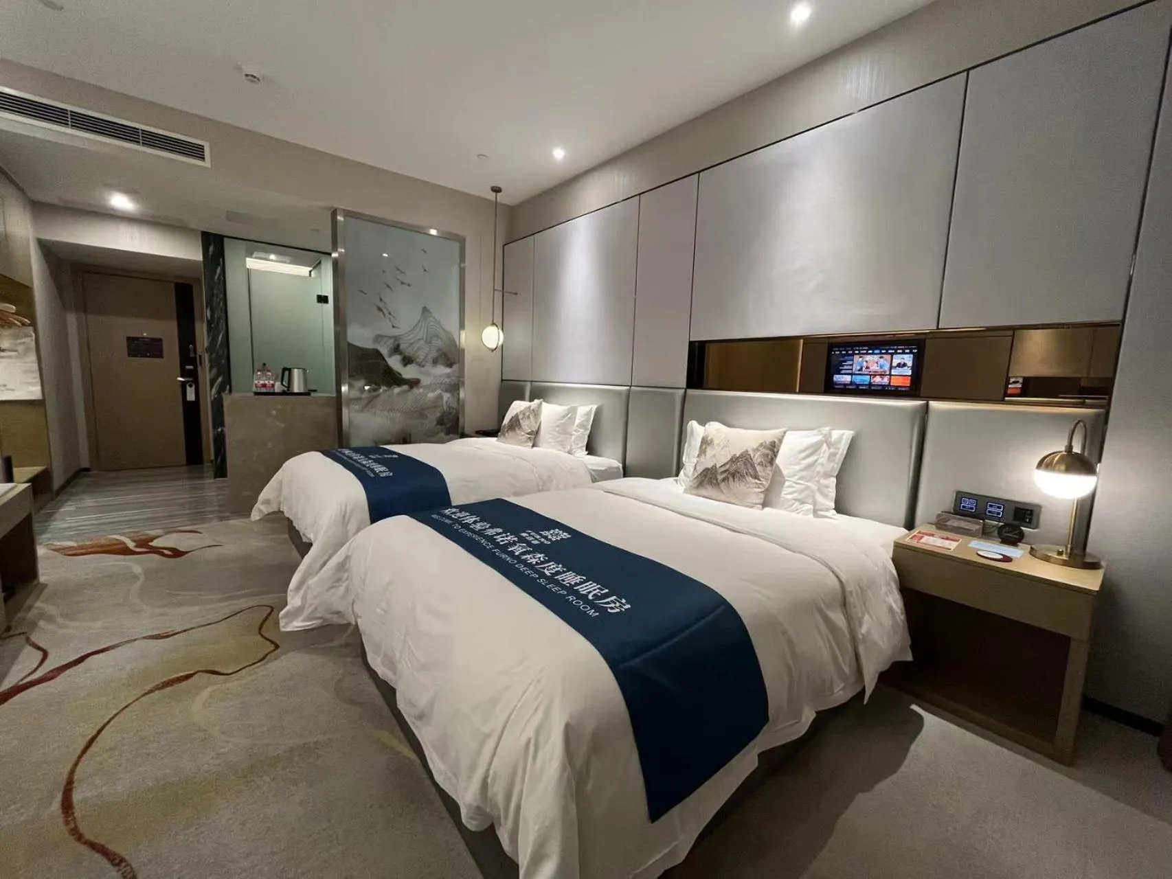 Bed in Qingyuan Argyle Hotel