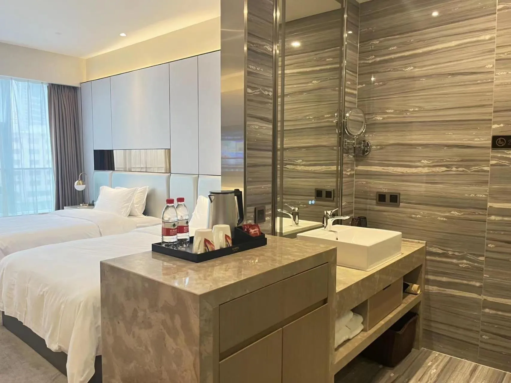 Bed in Qingyuan Argyle Hotel