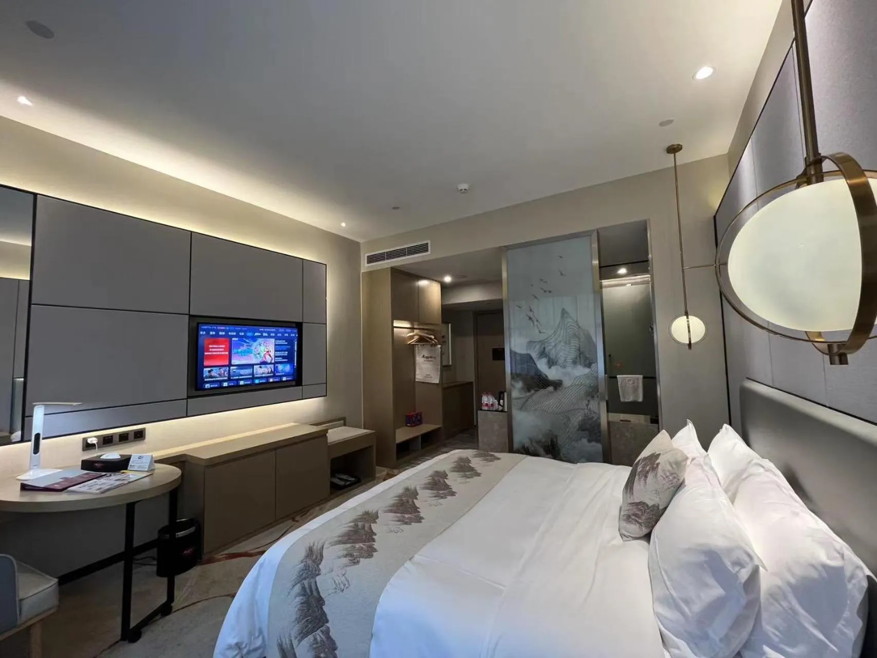 Bed in Qingyuan Argyle Hotel