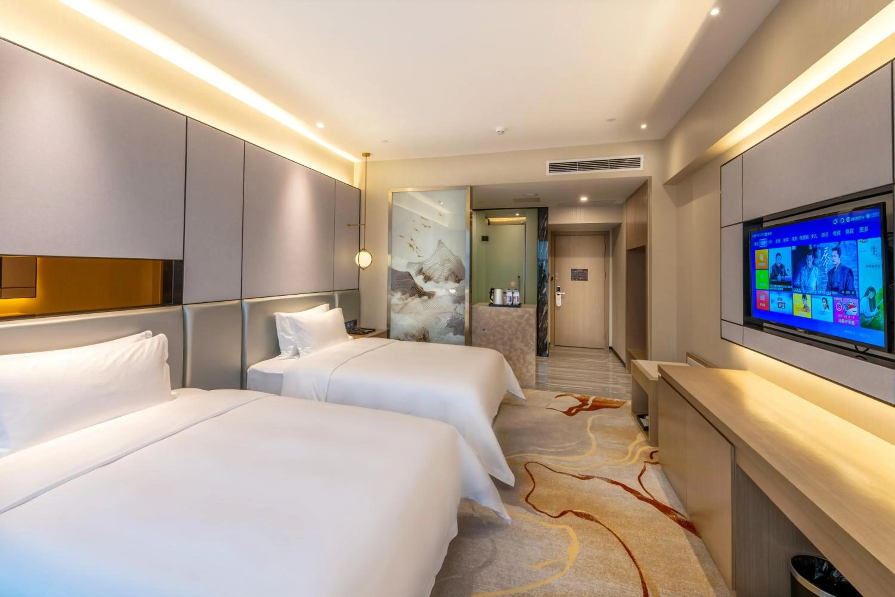 Bed in Qingyuan Argyle Hotel