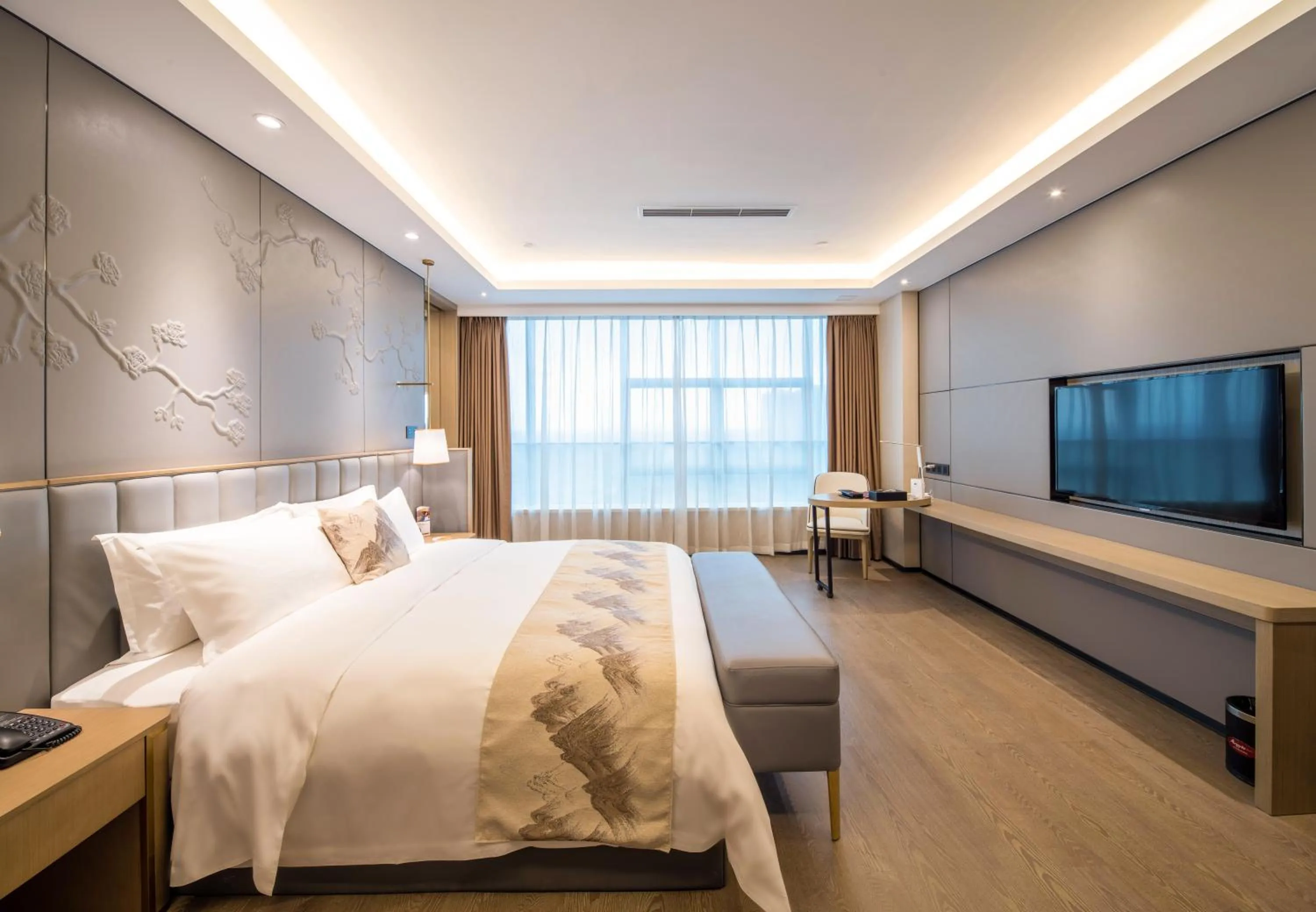 Bed in Qingyuan Argyle Hotel