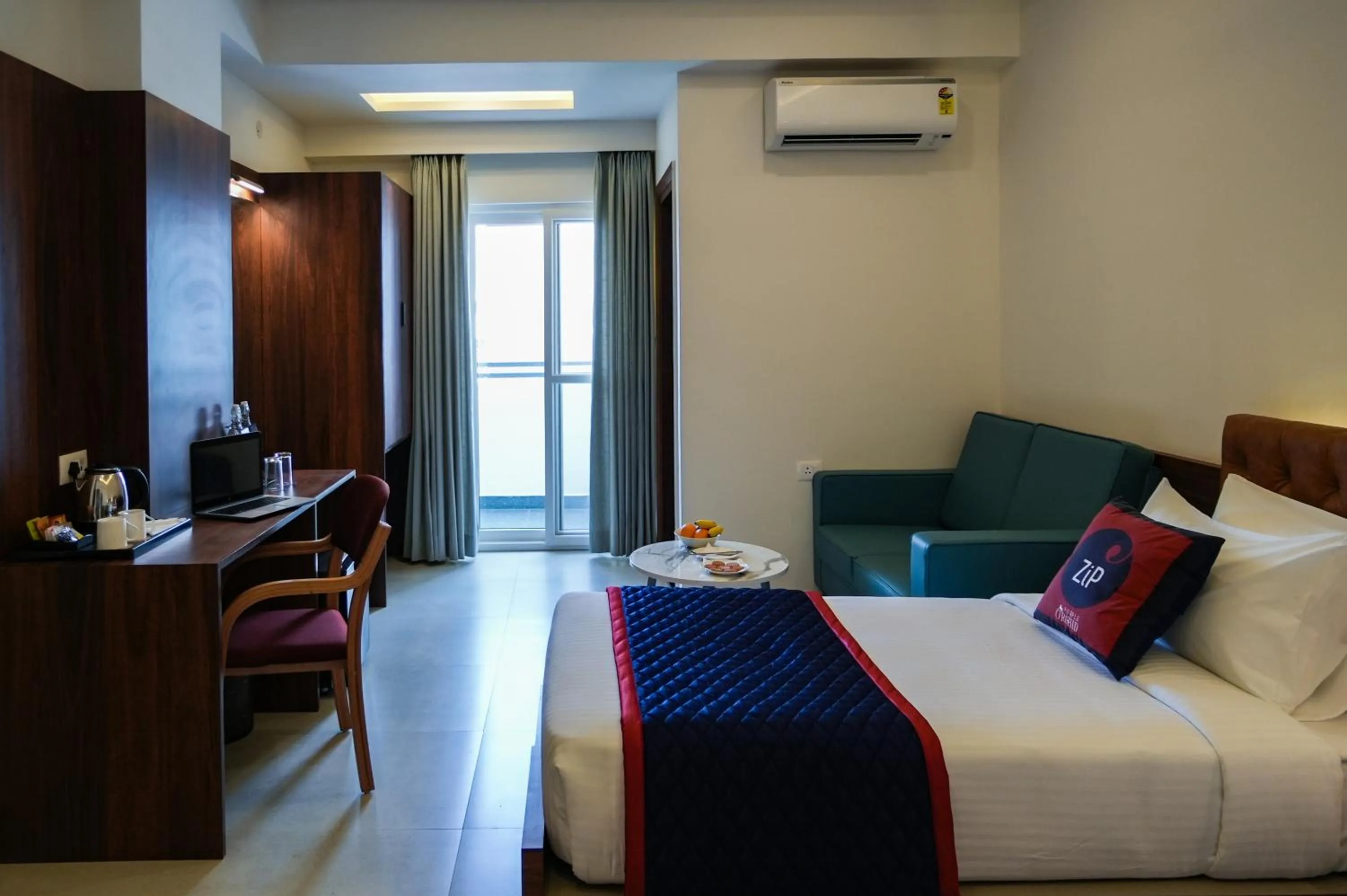 Photo of the whole room, Bed in Zip By Spree Hotels PurpleOrchid Whitefield