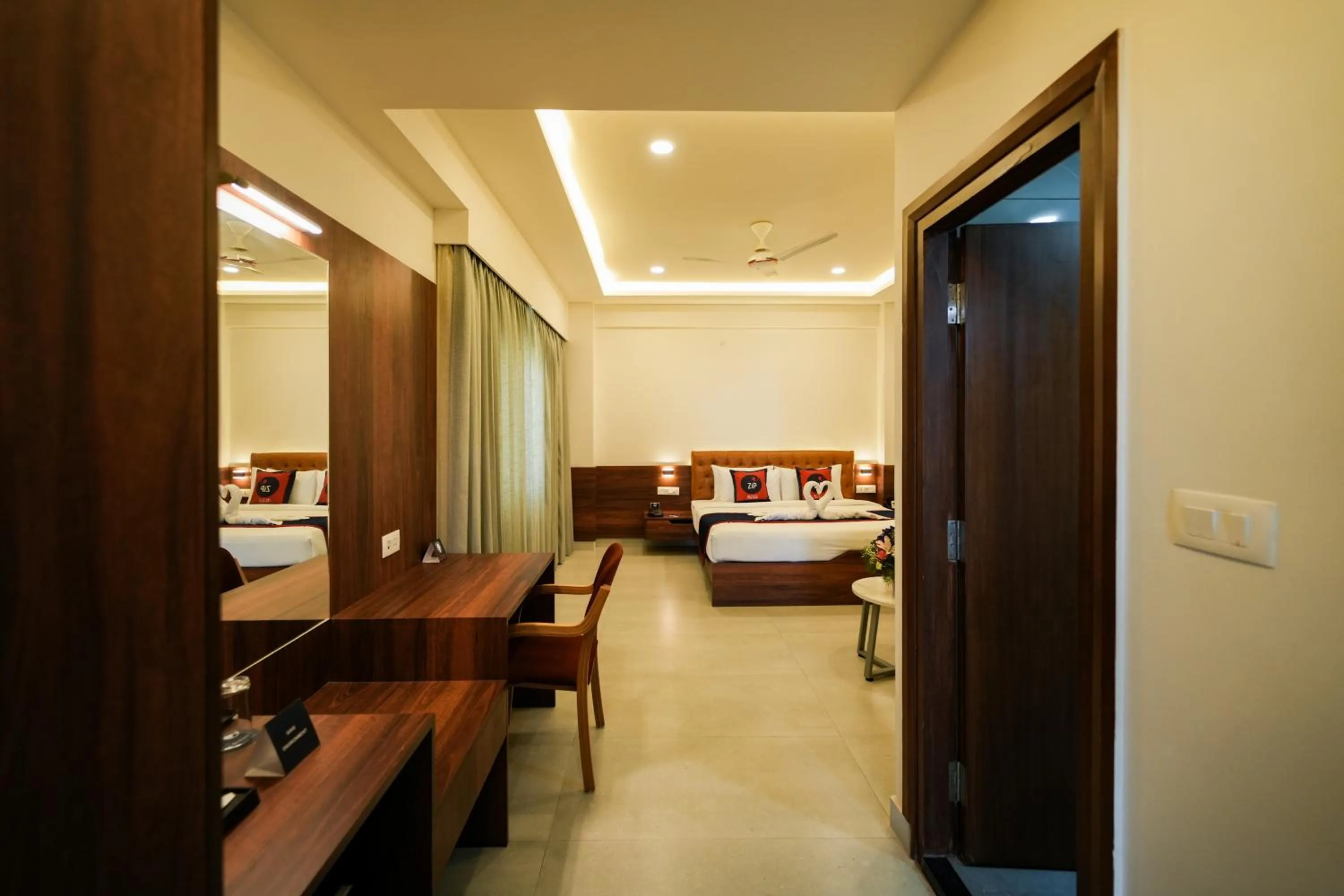 Photo of the whole room, Bed in Zip By Spree Hotels PurpleOrchid Whitefield