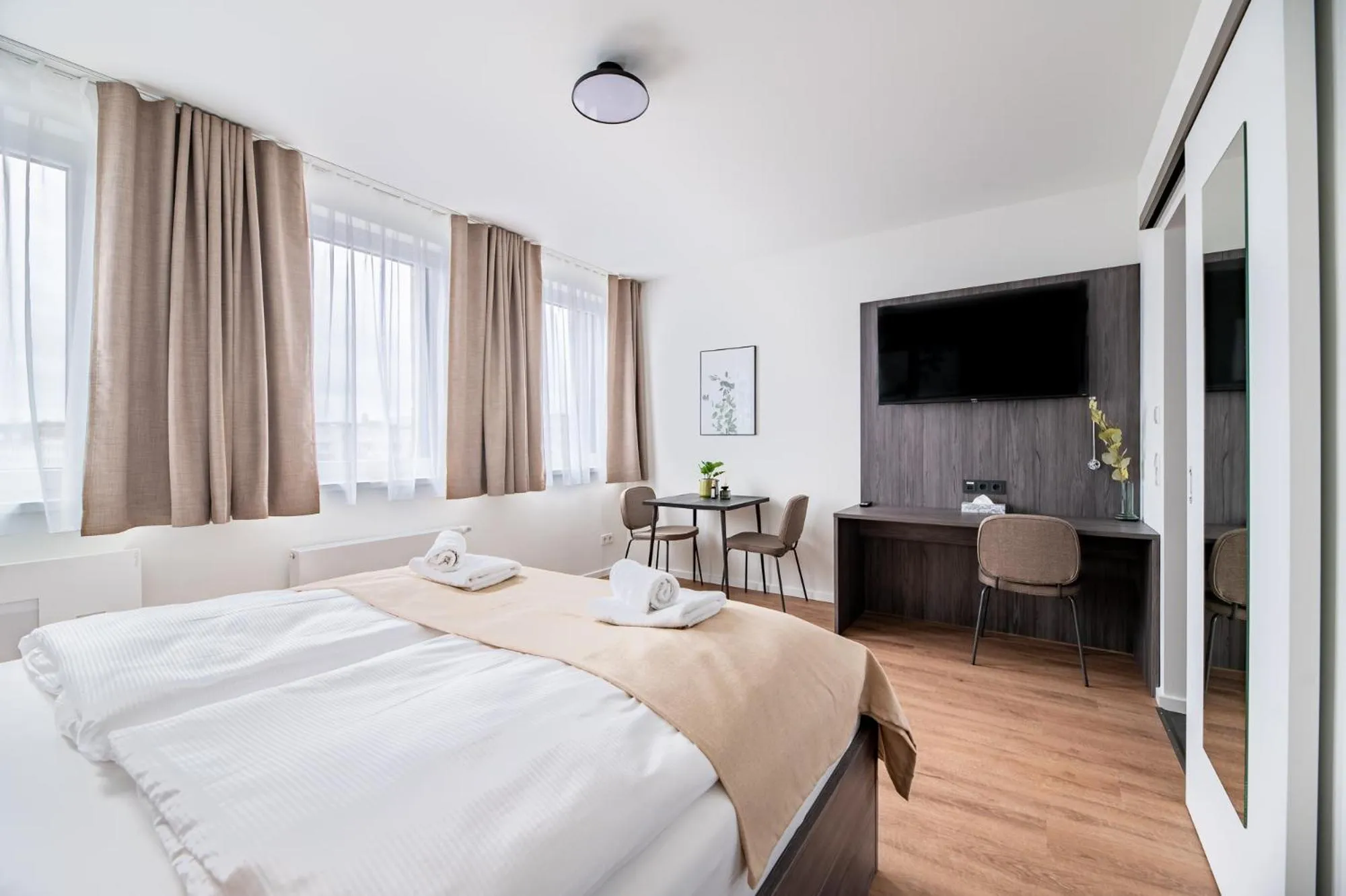 Bed in Limehome Bremerhaven Kantstraße