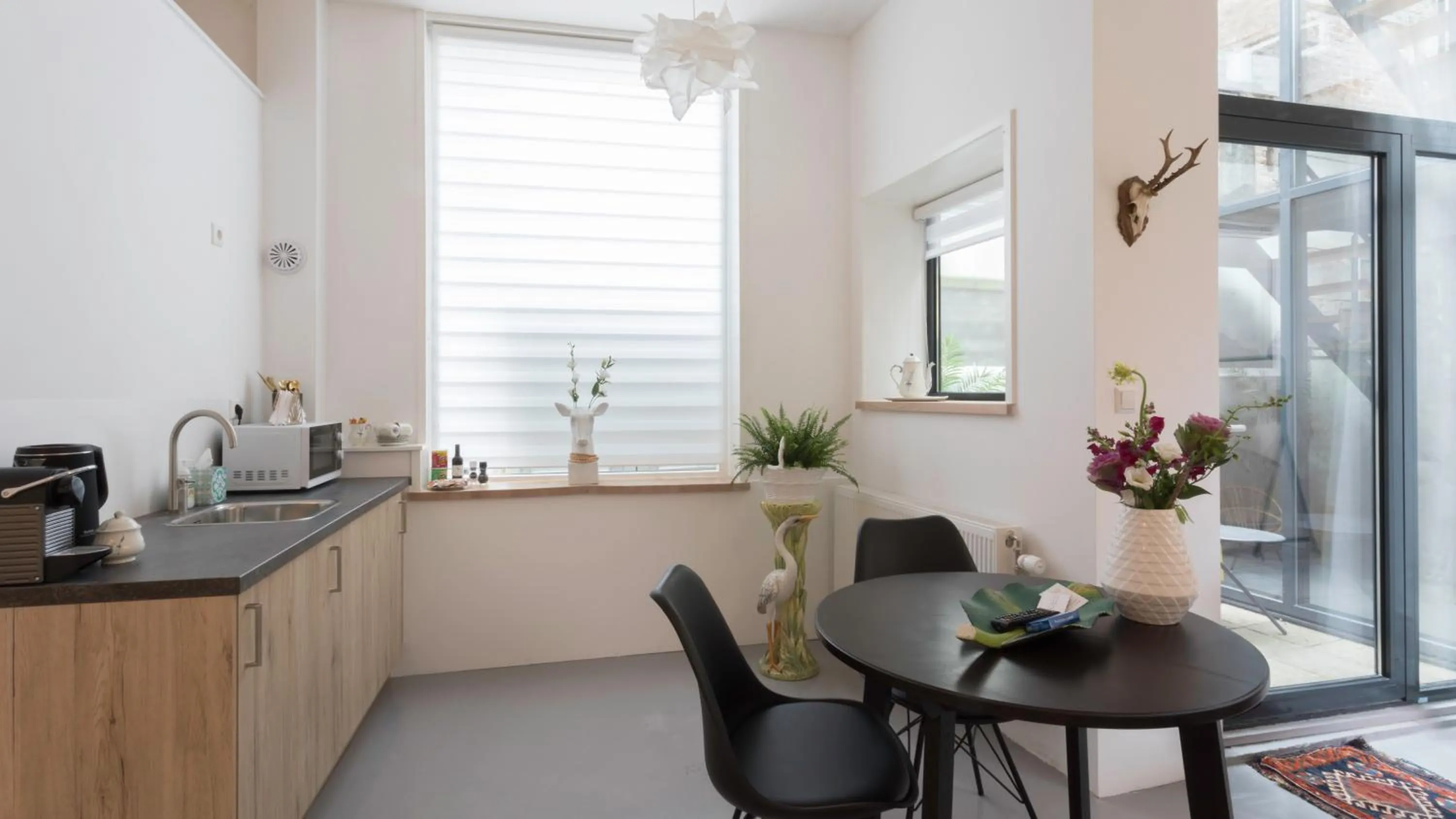 Kitchen or kitchenette in Hotel Zilt Studio's