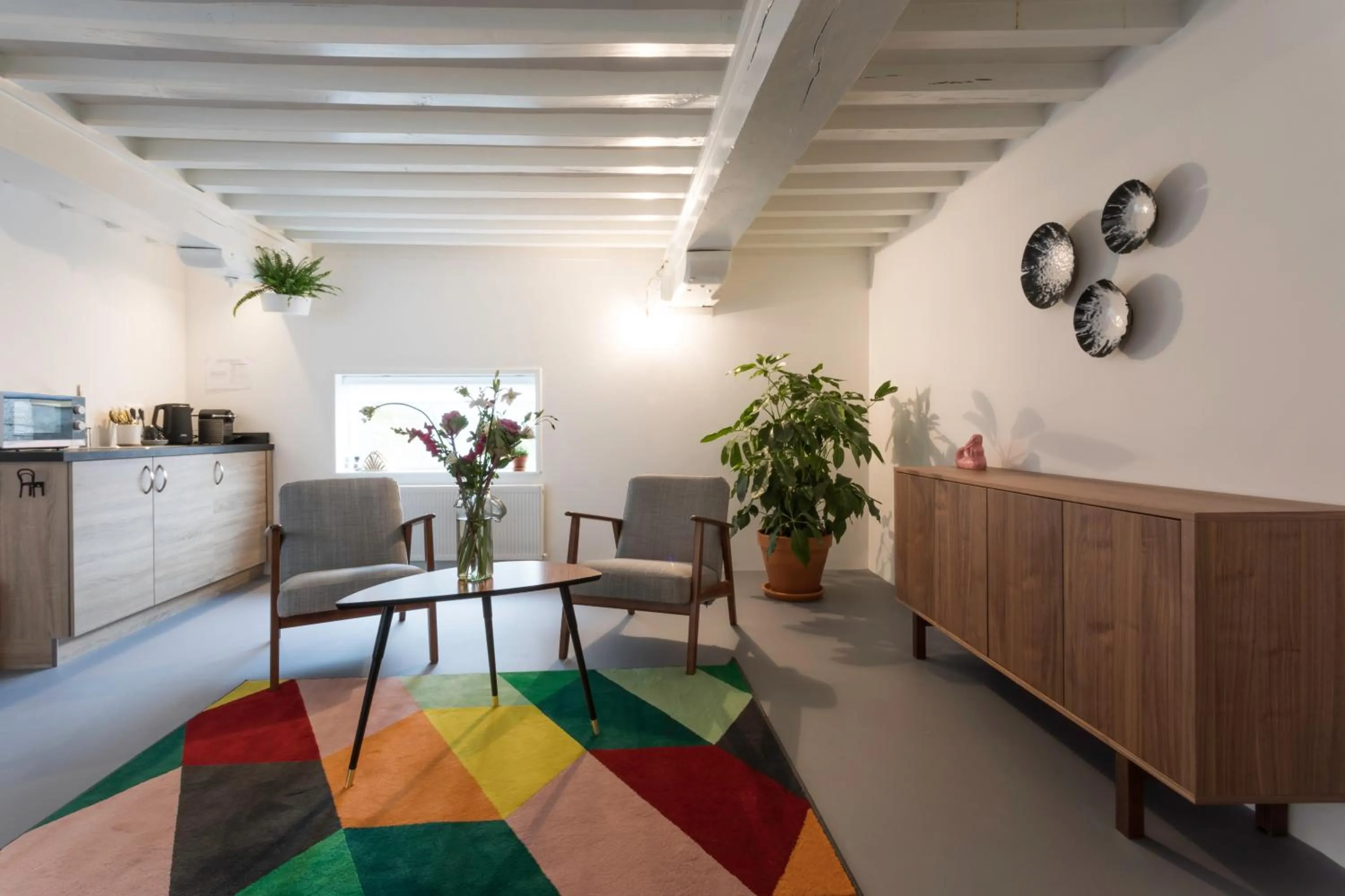 Living room in Hotel Zilt Studio's