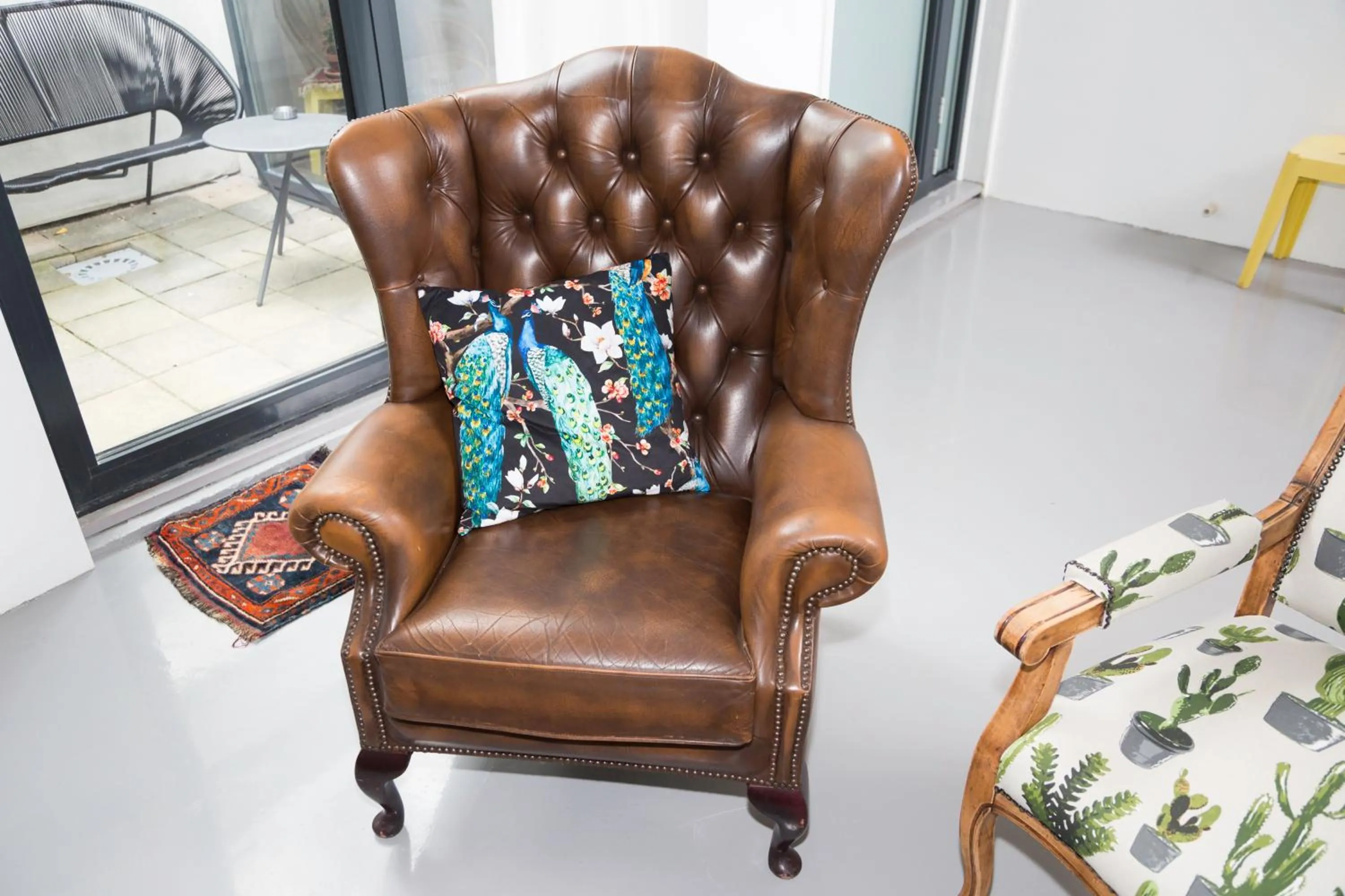 Seating area in Hotel Zilt Studio's