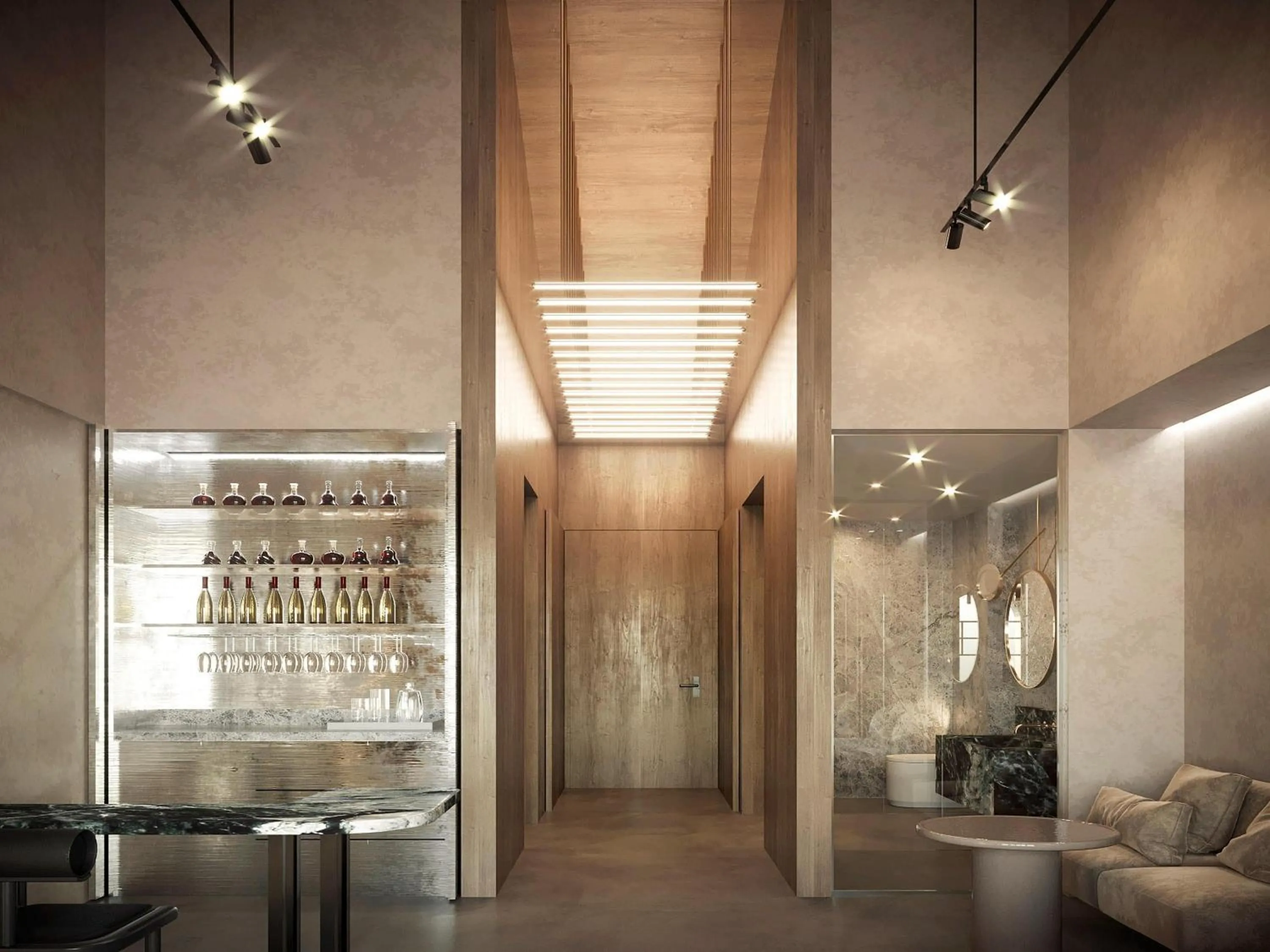 Bedroom in Mondrian Singapore Duxton