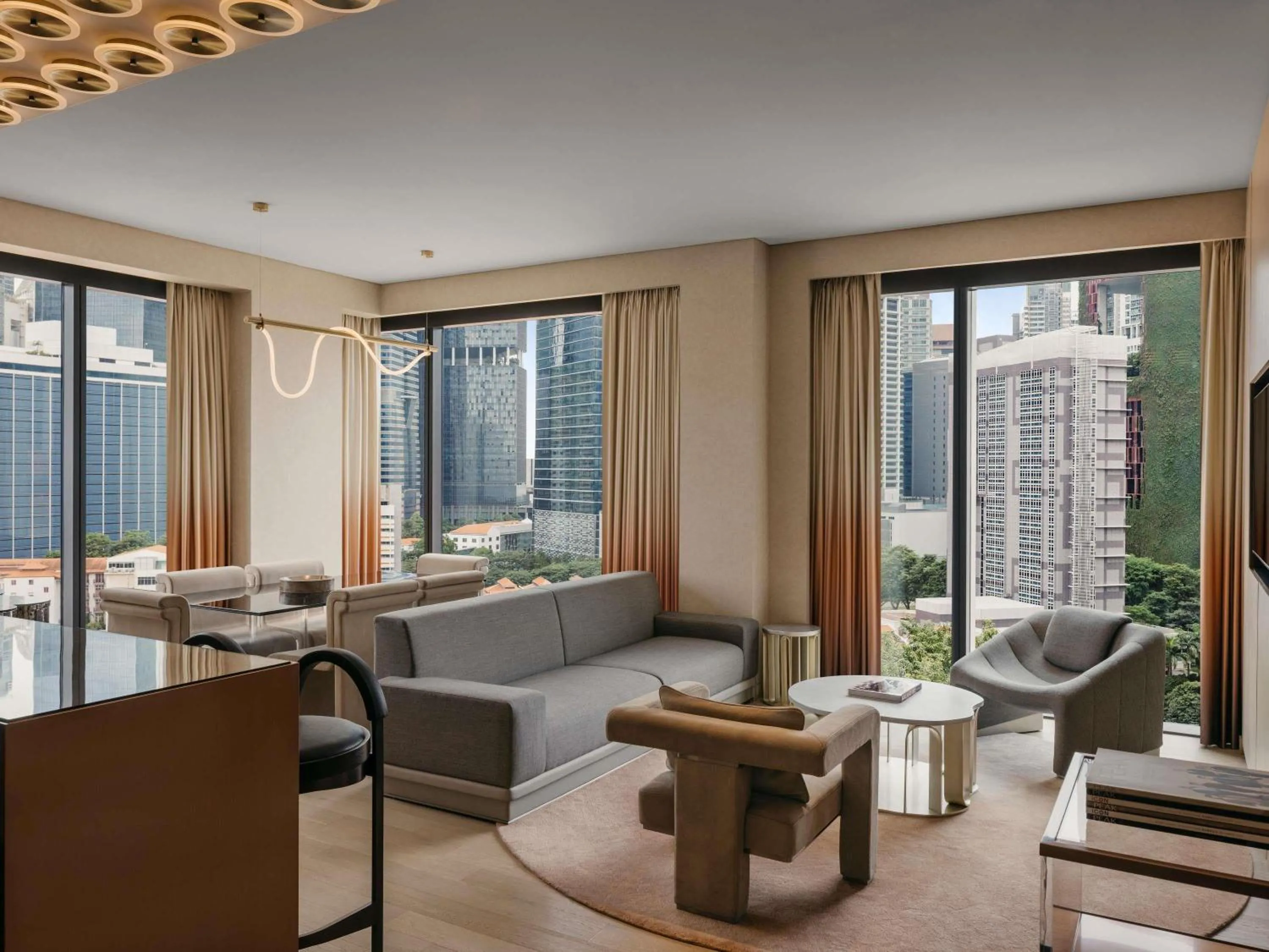 Bedroom in Mondrian Singapore Duxton