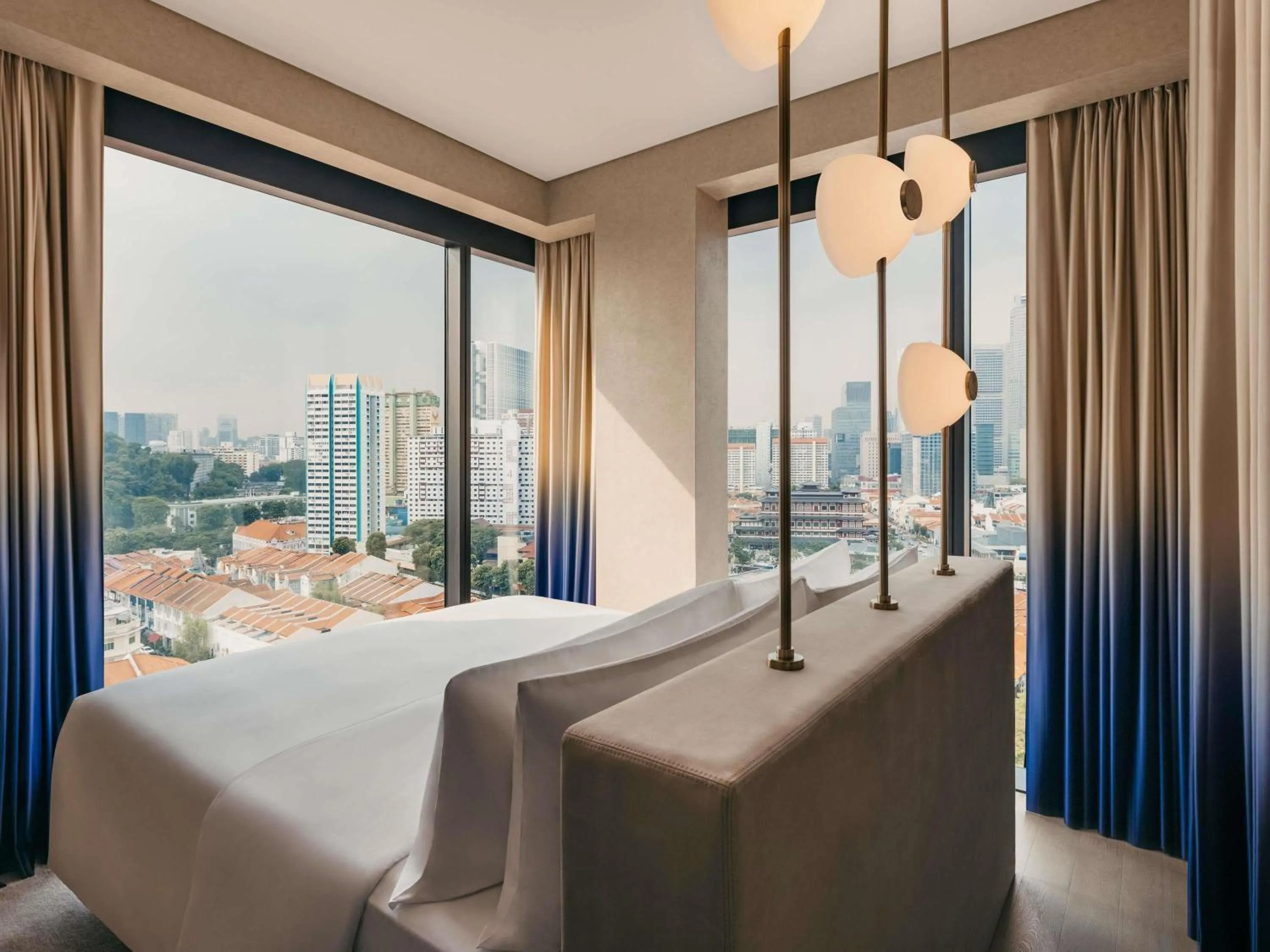 Bedroom, Bed in Mondrian Singapore Duxton
