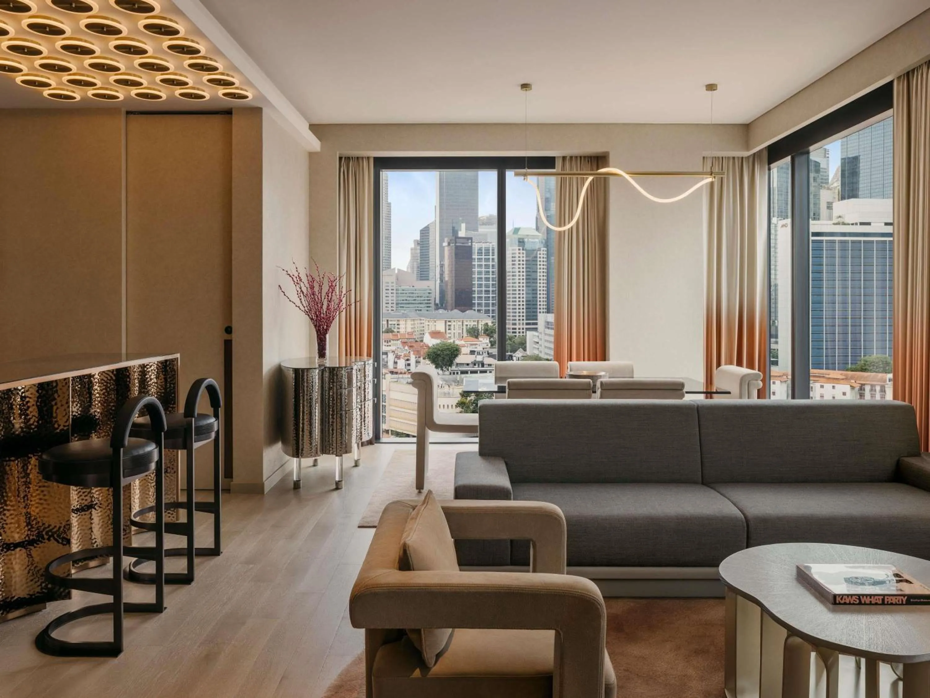 Bedroom in Mondrian Singapore Duxton